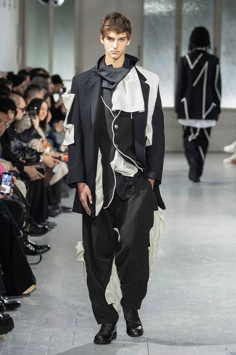 Yohji Yamamoto Yohji Yamamoto 23 AW Zip Flannel Jacket 2504-Nextarrow Size US M / EU 48-50 / 2 - 2 Thumbnail