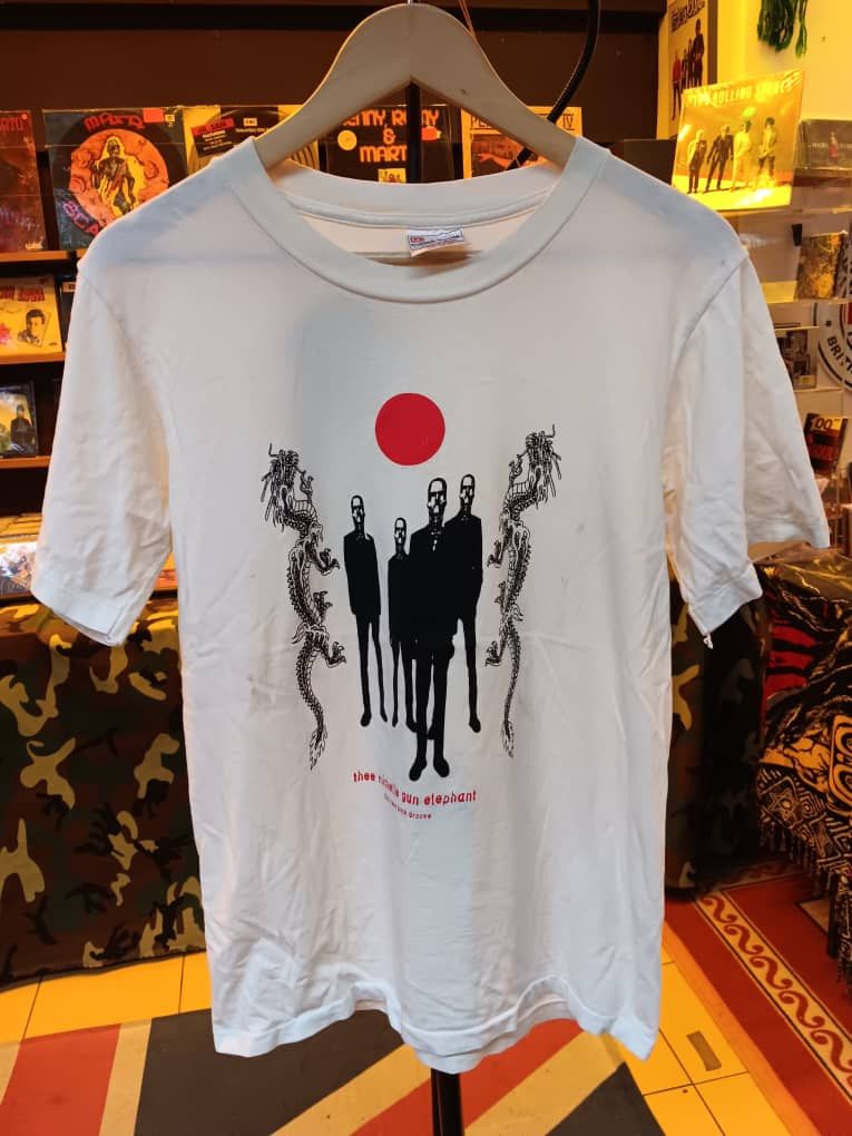 THEE MICHELLE GUN ELEPHANT Tシャツ 💀 THEE MICHELLE GUN ELEPHANT Skull Print T-shirt
