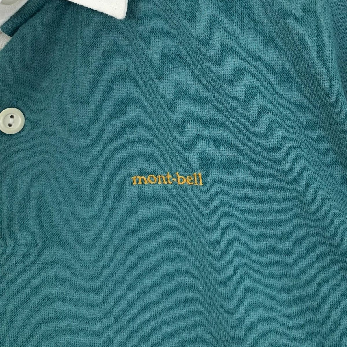 Montbell Vintage MONTBELL JAPAN RUGBY Outdoor Polo Tee Shirt Size US S / EU 44-46 / 1 - 3 Thumbnail
