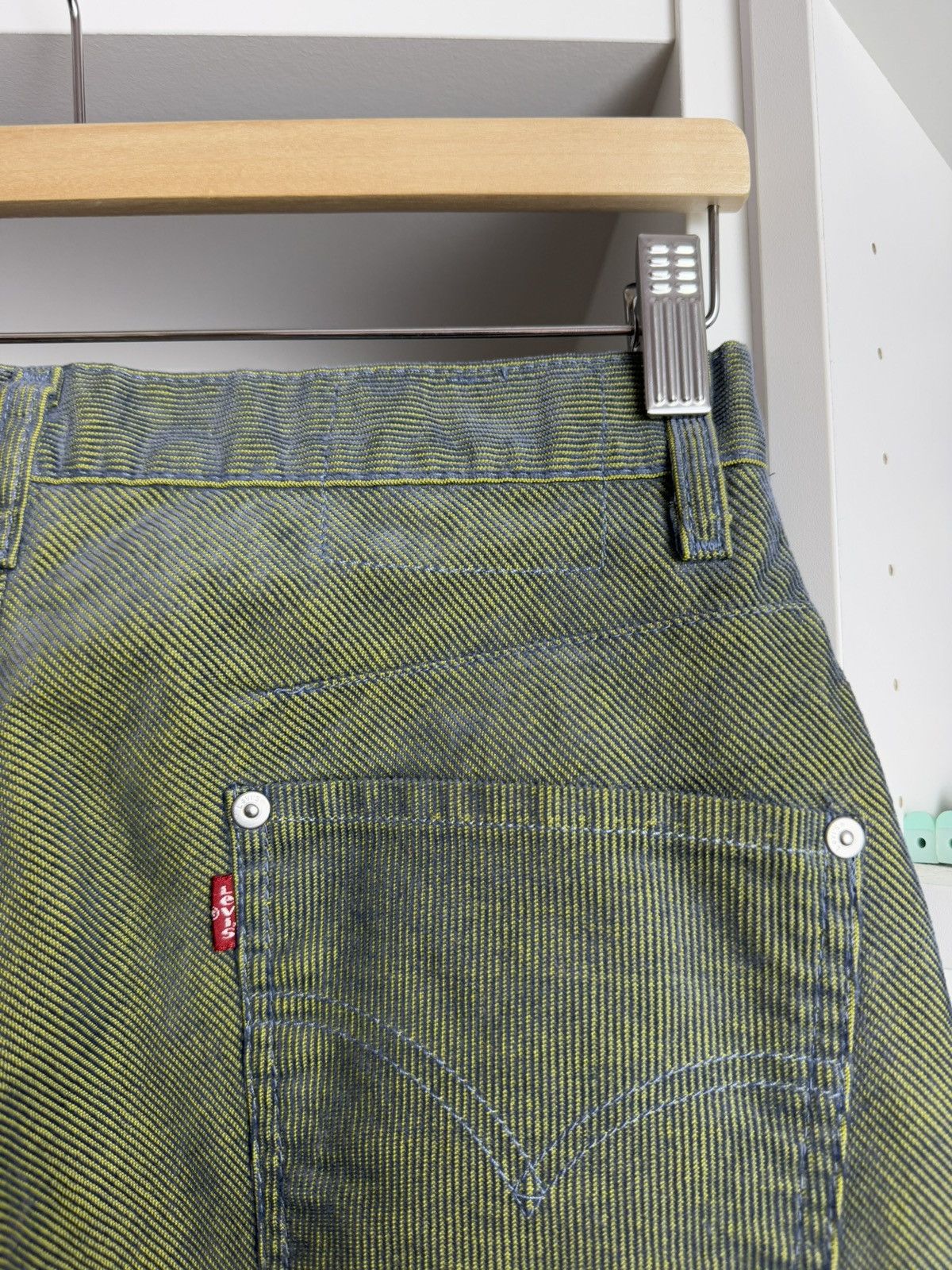 Cowboy Equipment × Levi's Vintage Levi’s acid corduroy pants 29x34 avantgarde archive Size 29" - 6 Thumbnail