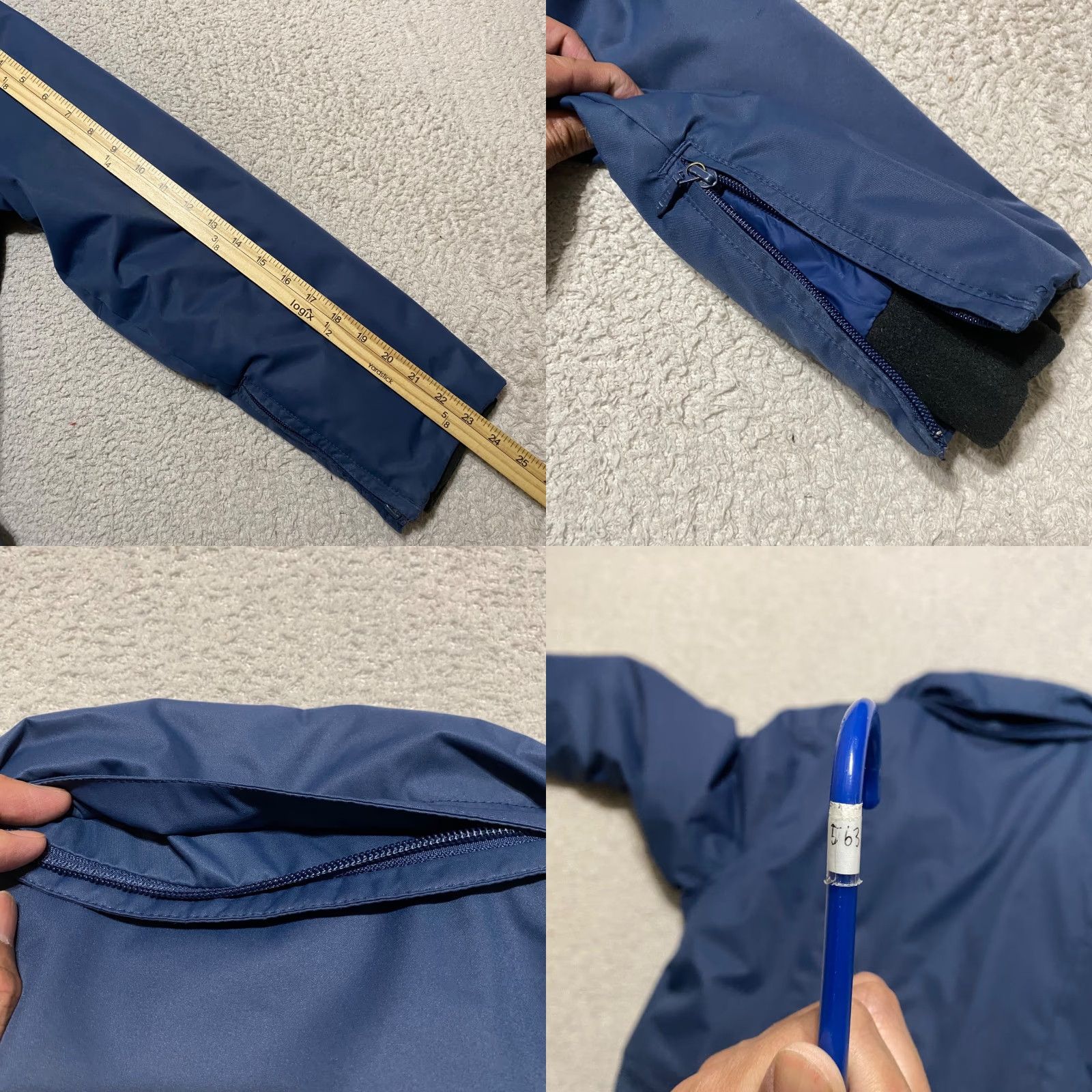 Vintage Cabela's Womens Jacket Blue Full Zip Insulated Outdoor Mid-Length Softshell N/A? Size M / US 6-8 / IT 42-44 - 9 Thumbnail