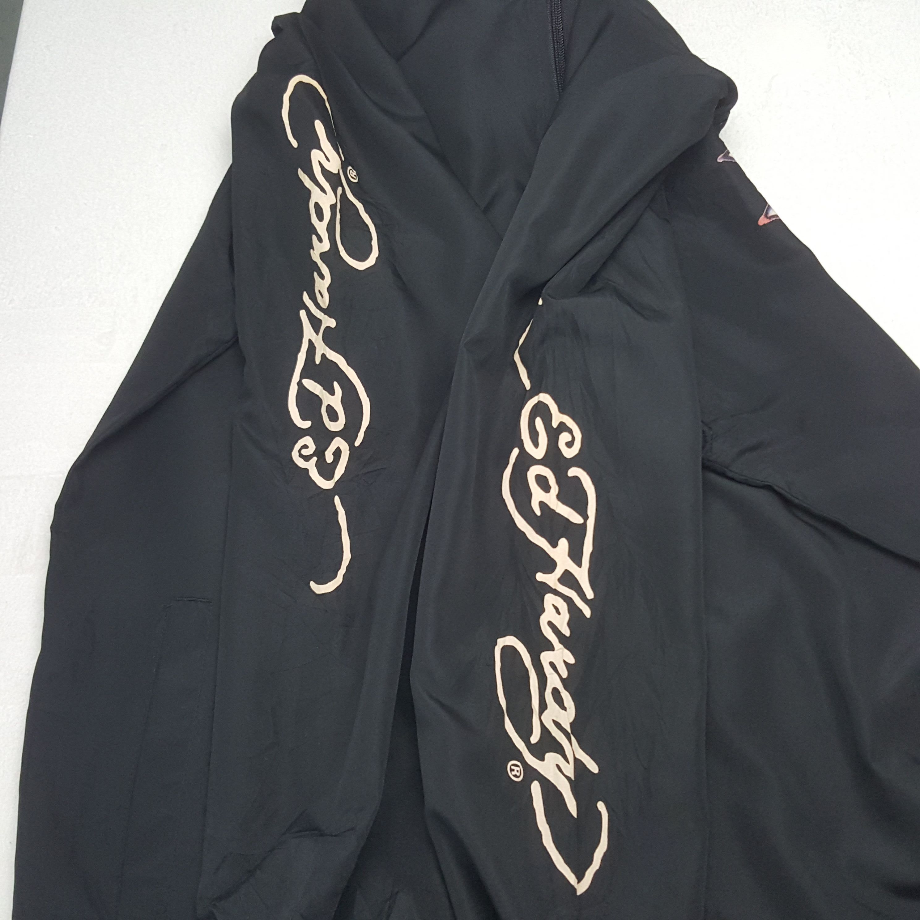 Ed Hardy × Vintage Vintage Ed Hardy Zipper Windbreaker Jacket Size US L / EU 52-54 / 3 - 12 Thumbnail