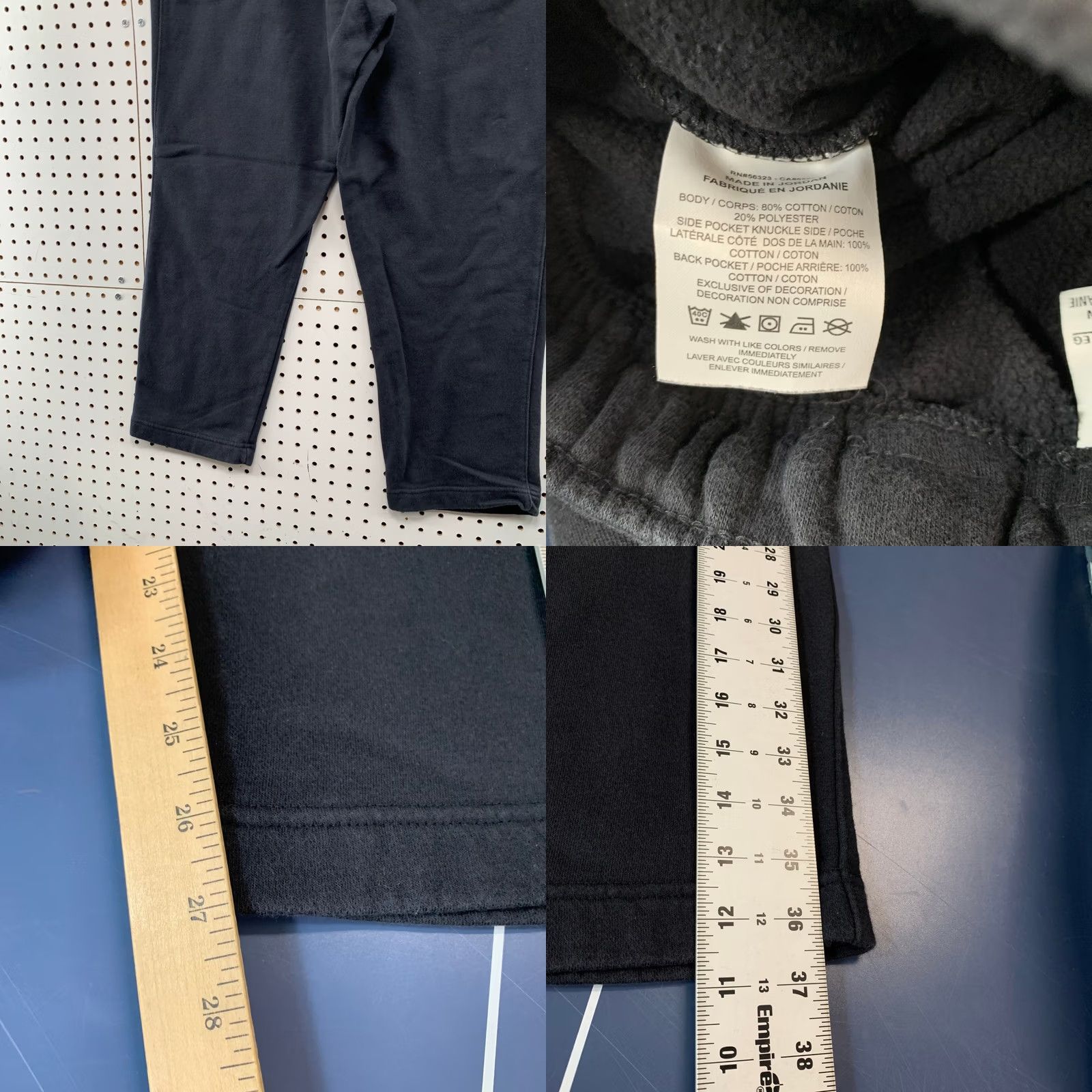 Nike Nike Sportswear Club Fleece Sweatpants Mens XL Black Joggers BV2707-010 Size US 33 - 8 Thumbnail