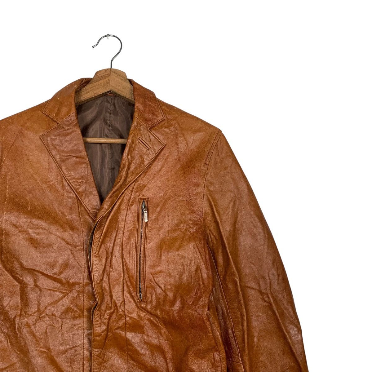Japanese Brand Japanese Brand Onboard Leather Jacket Size US M / EU 48-50 / 2 - 5 Thumbnail