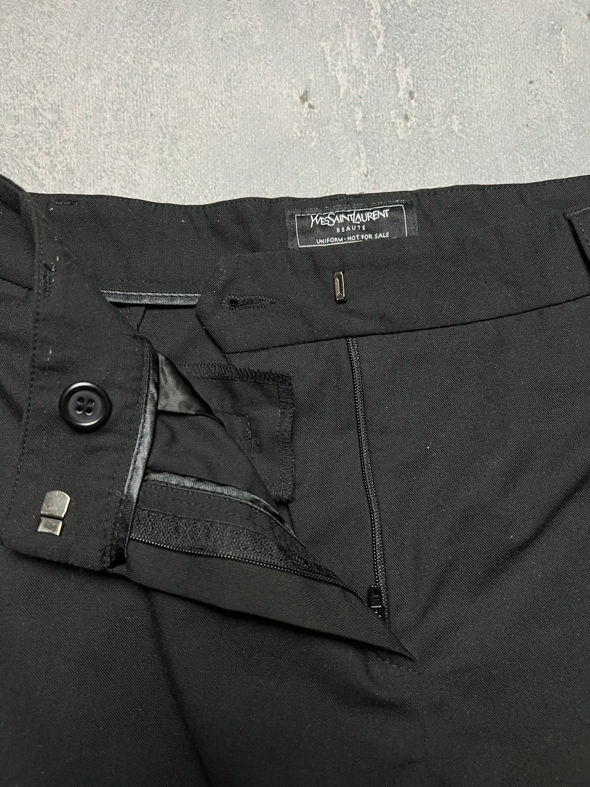 Yves Saint Laurent Vintage Yves Saint Laurent Uniform Beaute Pants Not For Sale Size 28" / US 6 / IT 42 - 7 Thumbnail