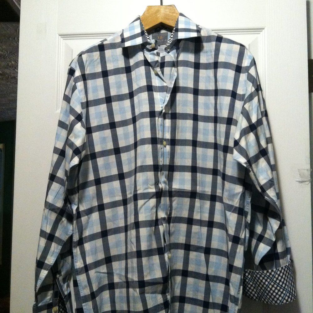 Thomas Dean THOMAS DEAN MEN'S 100%COTTON CASUAL SHIRT SIZE: L Size US L / EU 52-54 / 3 - 3 Thumbnail