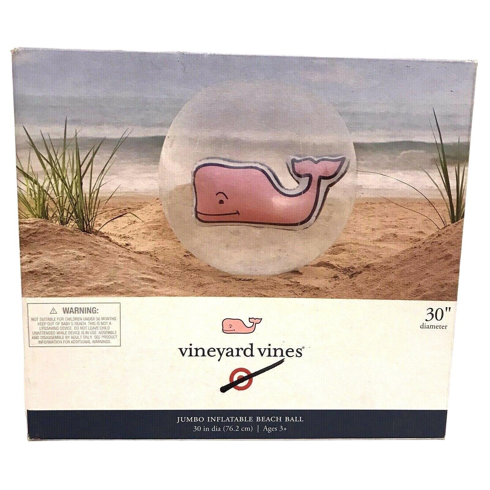 Vineyard Vines Vineyard Vines Target Jumbo Inflatable Pool Beach Ball 30" P Size ONE SIZE - 1 Thumbnail