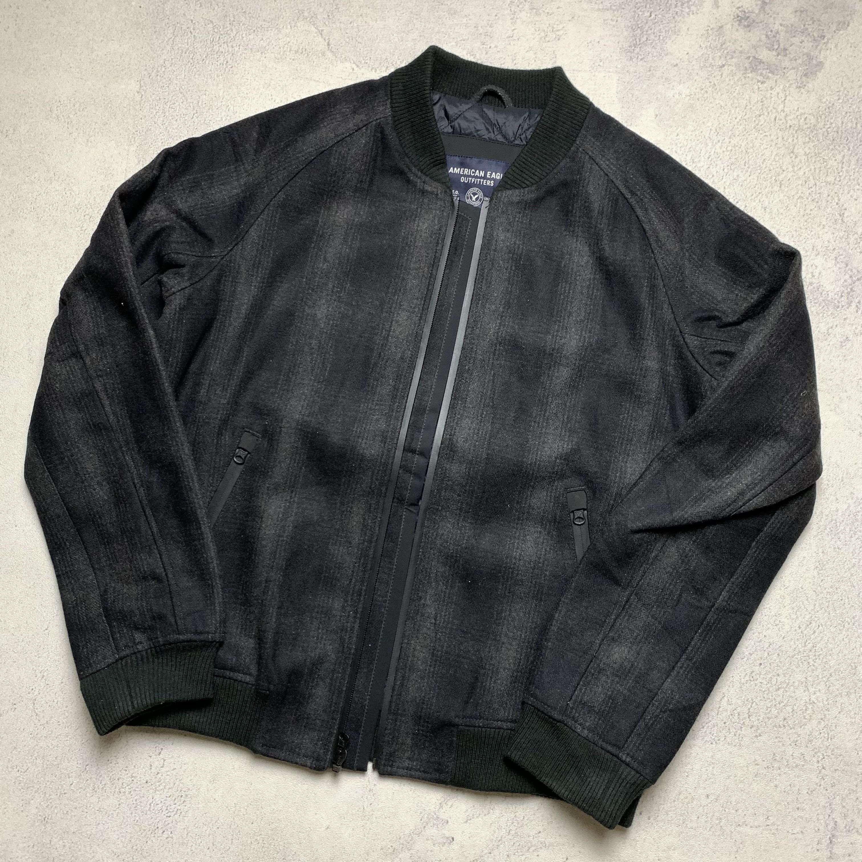 American Eagle Outfitters American Eagle Veterano Wool Bomber Jacket Size US M / EU 48-50 / 2 - 3 Thumbnail