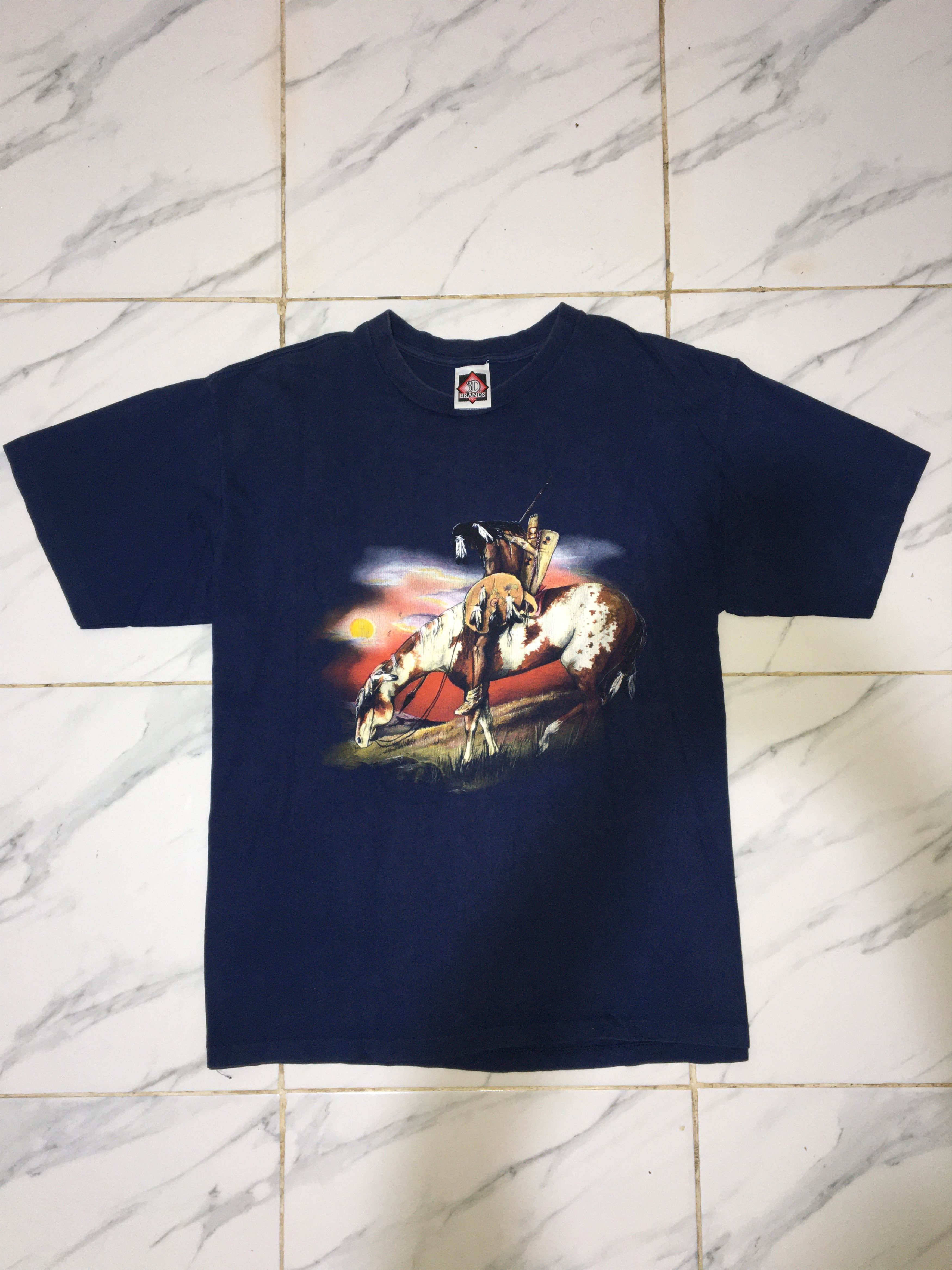 The Mountain Vintage 3D The Mountain Indian Tshirt Size US XL / EU 56 / 4 - 1 Thumbnail