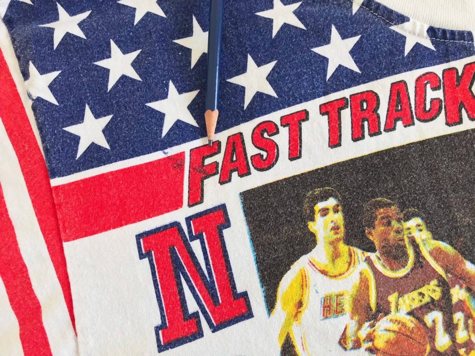 Starter RARE Vintage 90s STARTER T shirt Single stitch Jordan NBA Size US M / EU 48-50 / 2 - 12 Thumbnail