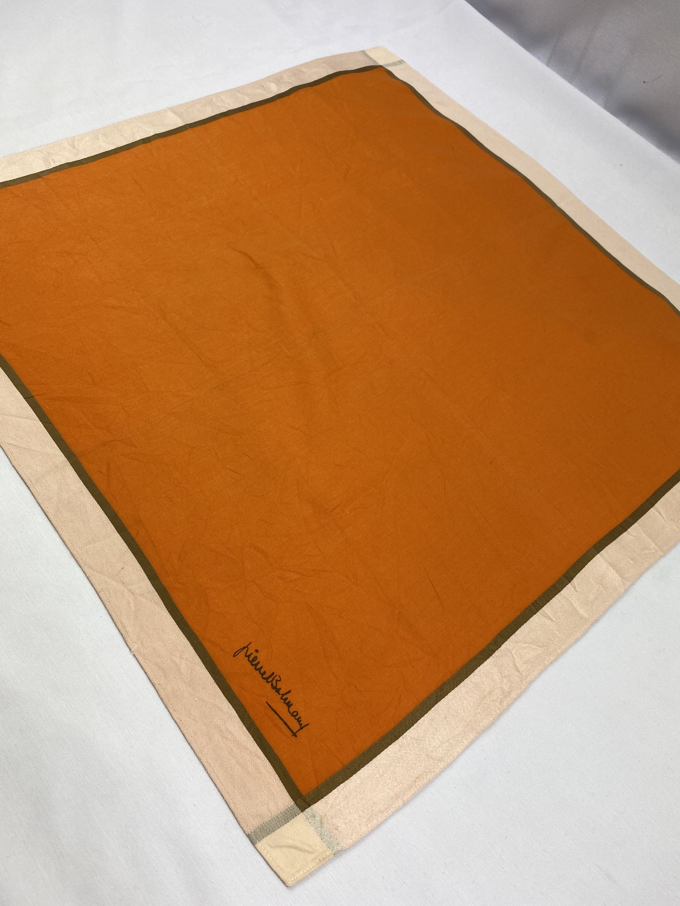 Pierre Balmain × Vintage Pierre Balmain Handkerchief / Bandana / Neckerchief Size ONE SIZE - 4 Thumbnail