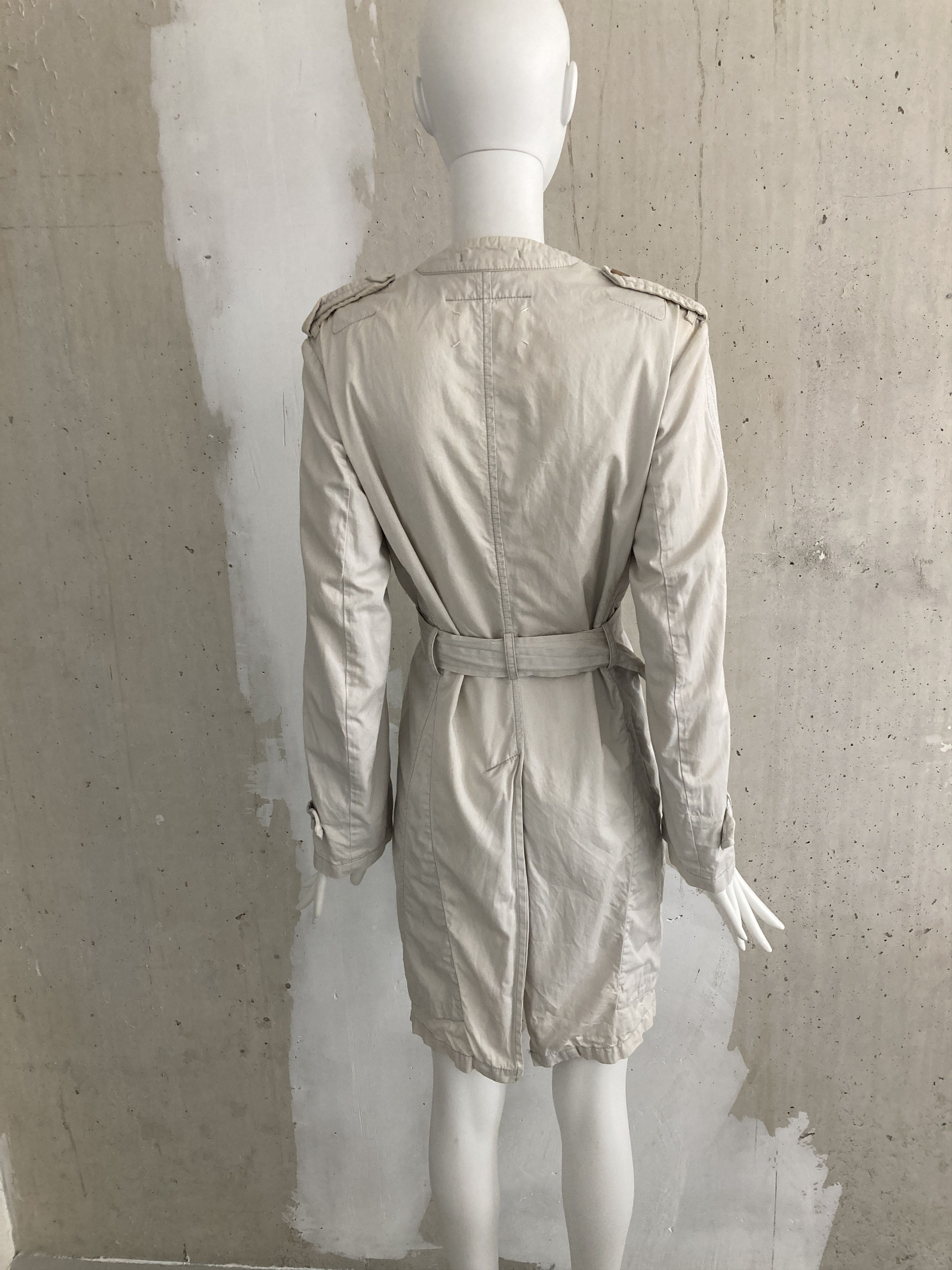 Maison Margiela SS2001 Archive Folded Trench Coat Size M / US 6-8 / IT 42-44 - 5 Thumbnail
