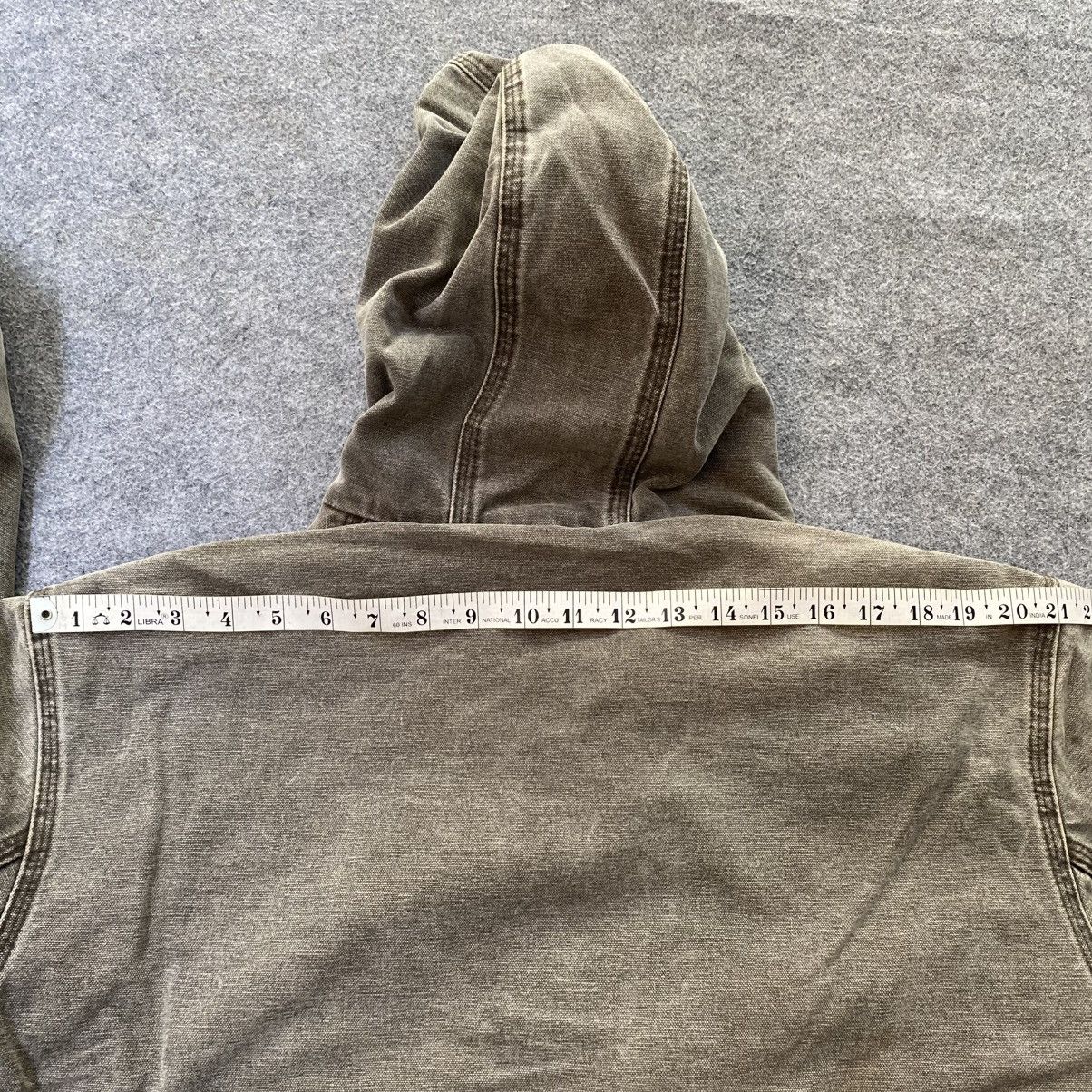 Carhartt Vintage Carhartt Faded Brown Active Hooded Jacket Size US L / EU 52-54 / 3 - 11 Thumbnail