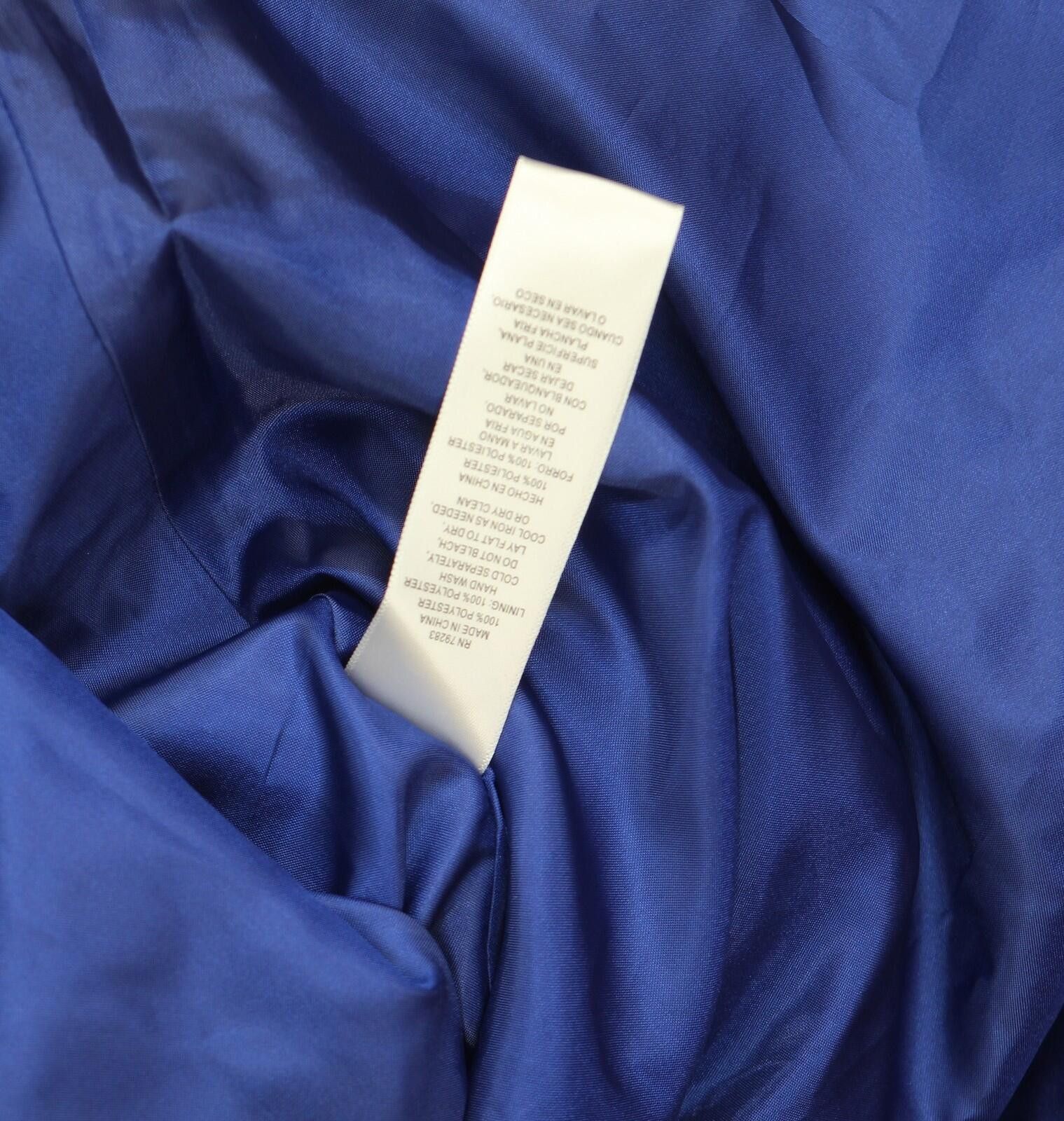Other Nwt Alex Evenings Sleeve Midi Dress Bright Royal Blue 10 Size L / US 10 / IT 46 - 6 Thumbnail