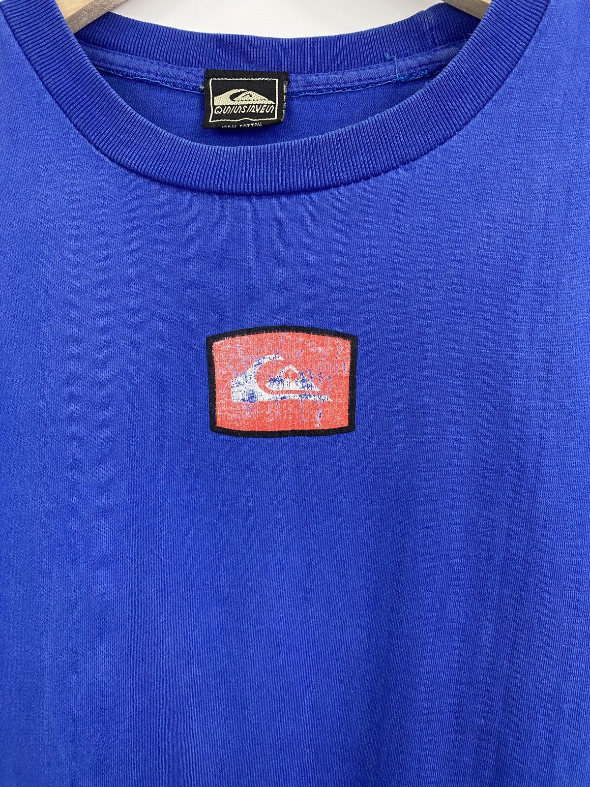 Quiksilver 🇺🇸 Vintage 90s Quiksilver Center Logo T-Shirt Rare Retro Y2K Size US M / EU 48-50 / 2 - 7 Thumbnail