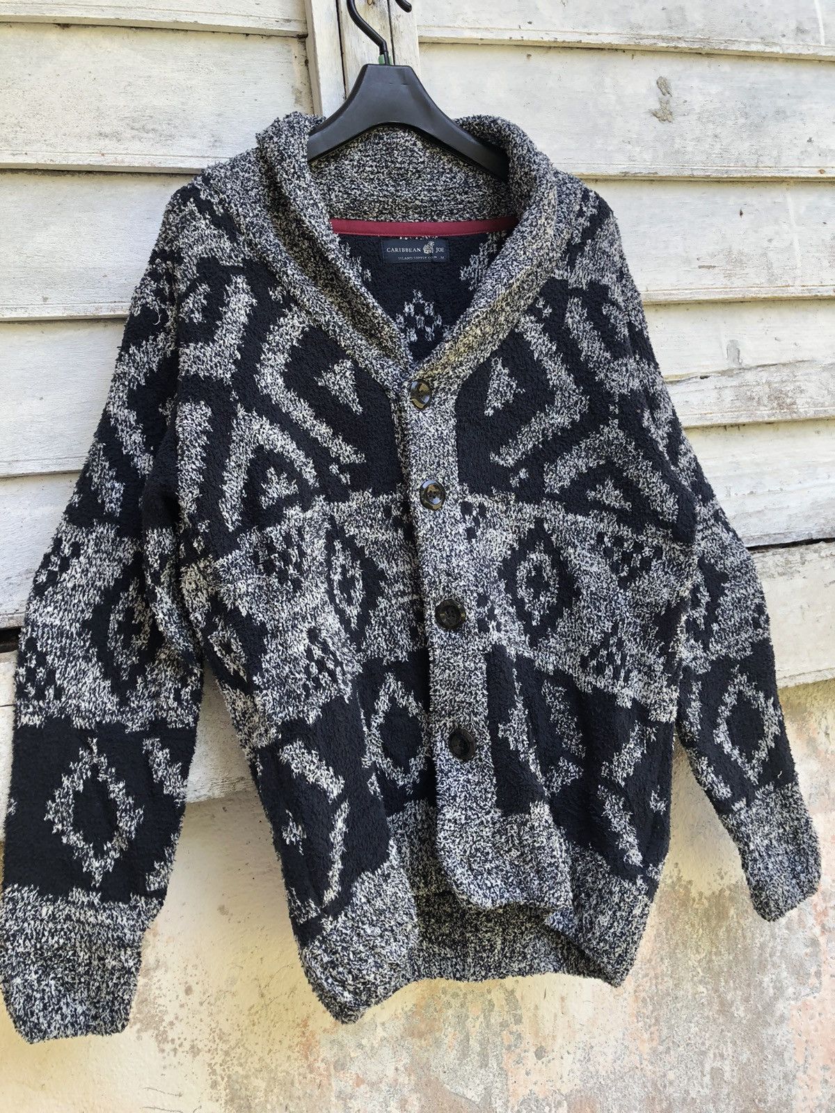 Caribbean × Joe's × Vintage Caribbean Joe Navajo Ortega Fleece Jacket Size US M / EU 48-50 / 2 - 3 Thumbnail