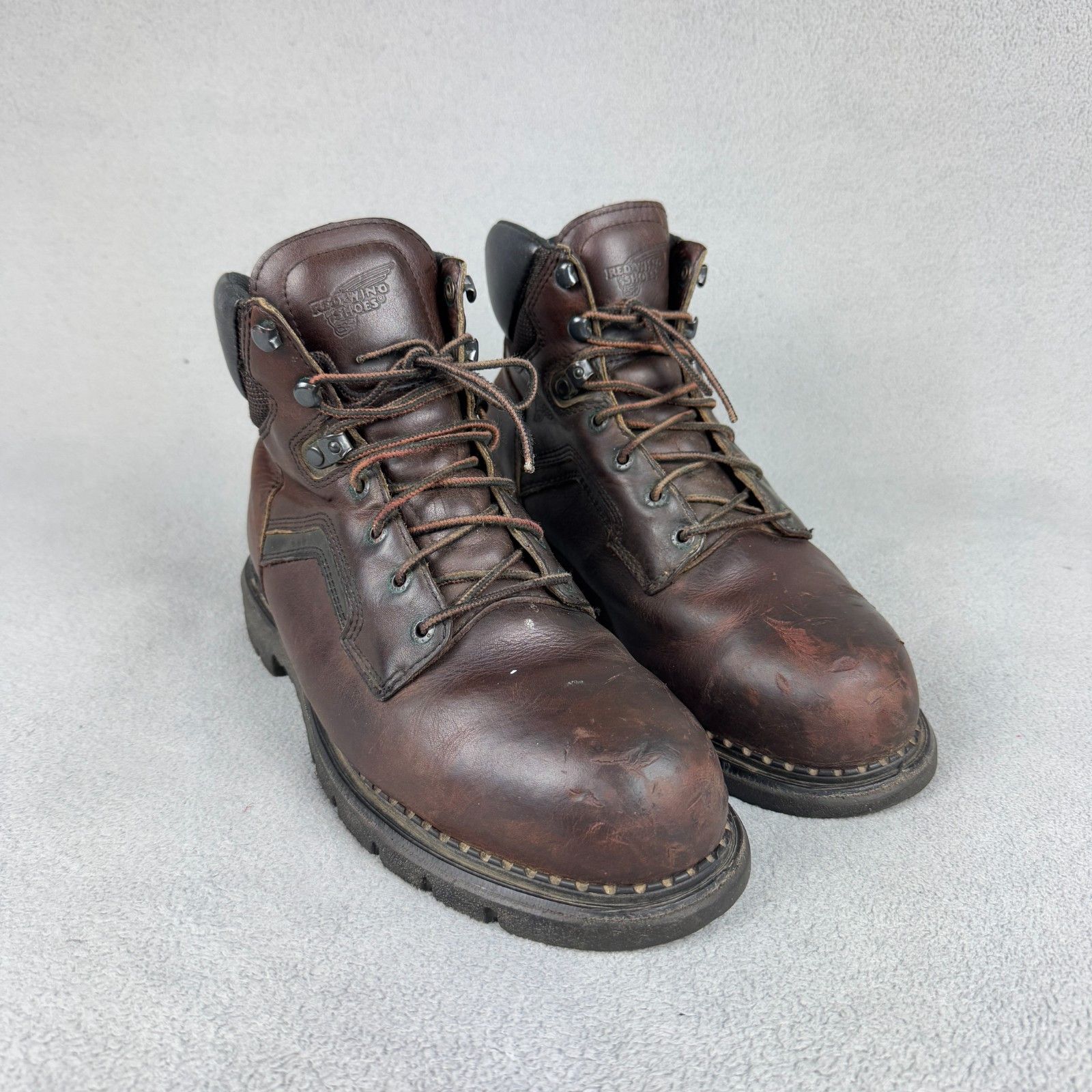 Red Wing Red Wing Steel Toe Boots 9.5 Vintage work y2k Size US 9.5 / EU 42-43 - 7 Thumbnail