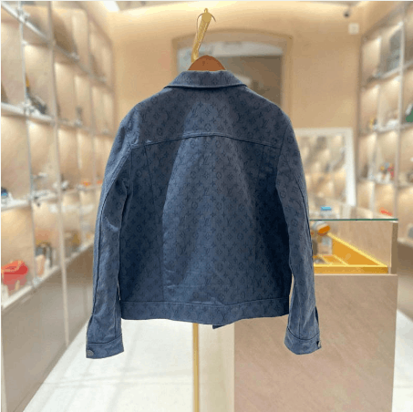 Louis Vuitton Louis Vuitton Monogram Jacquard Denim Jacket Size US S / EU 44-46 / 1 - 2 Thumbnail