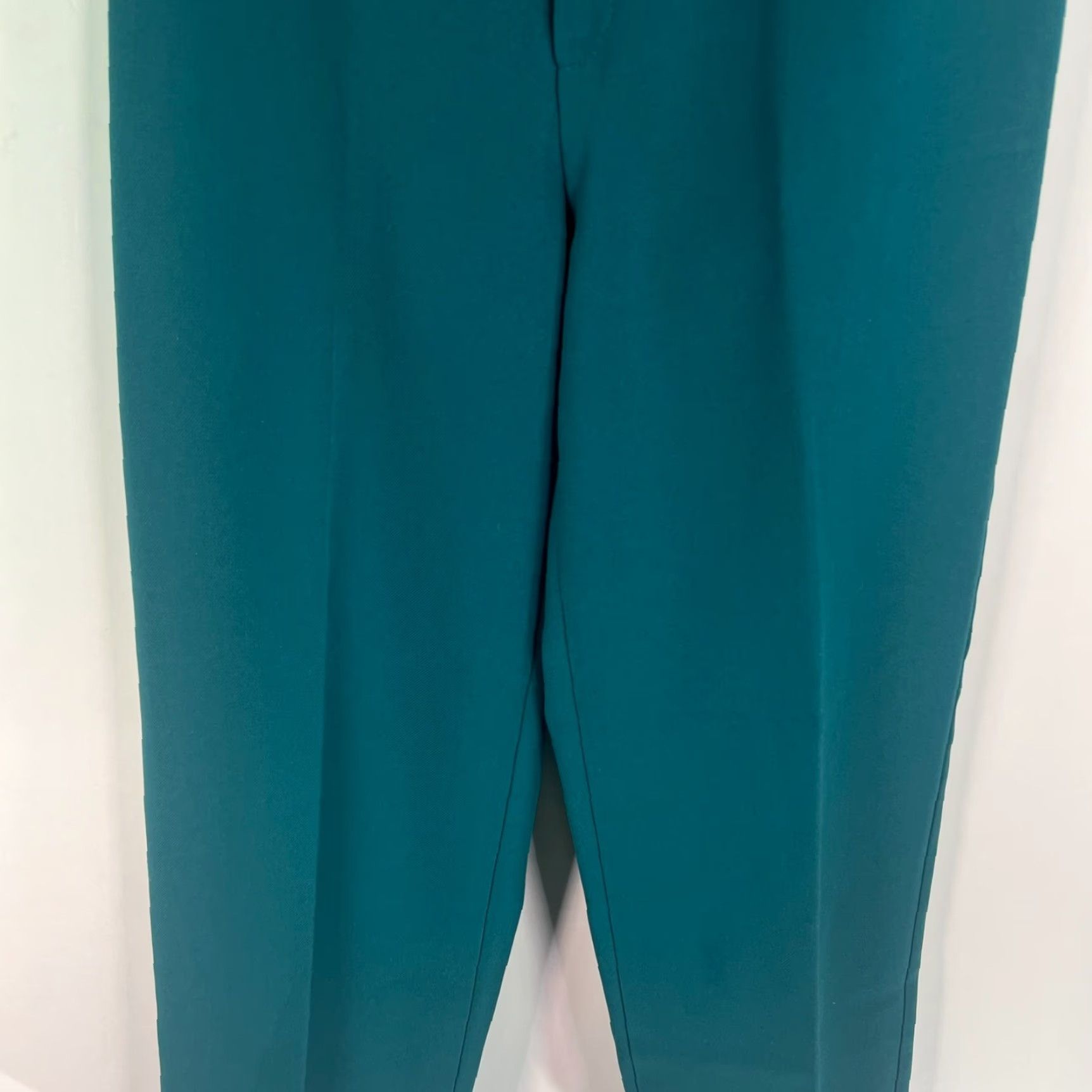 Levi's VINTAGE Levi's Pants Womens 26 x 28 Teal Green Dress Pants Straight Rise 80s 90s USA Levi's Size 26" / US 2 / IT 38 - 3 Thumbnail