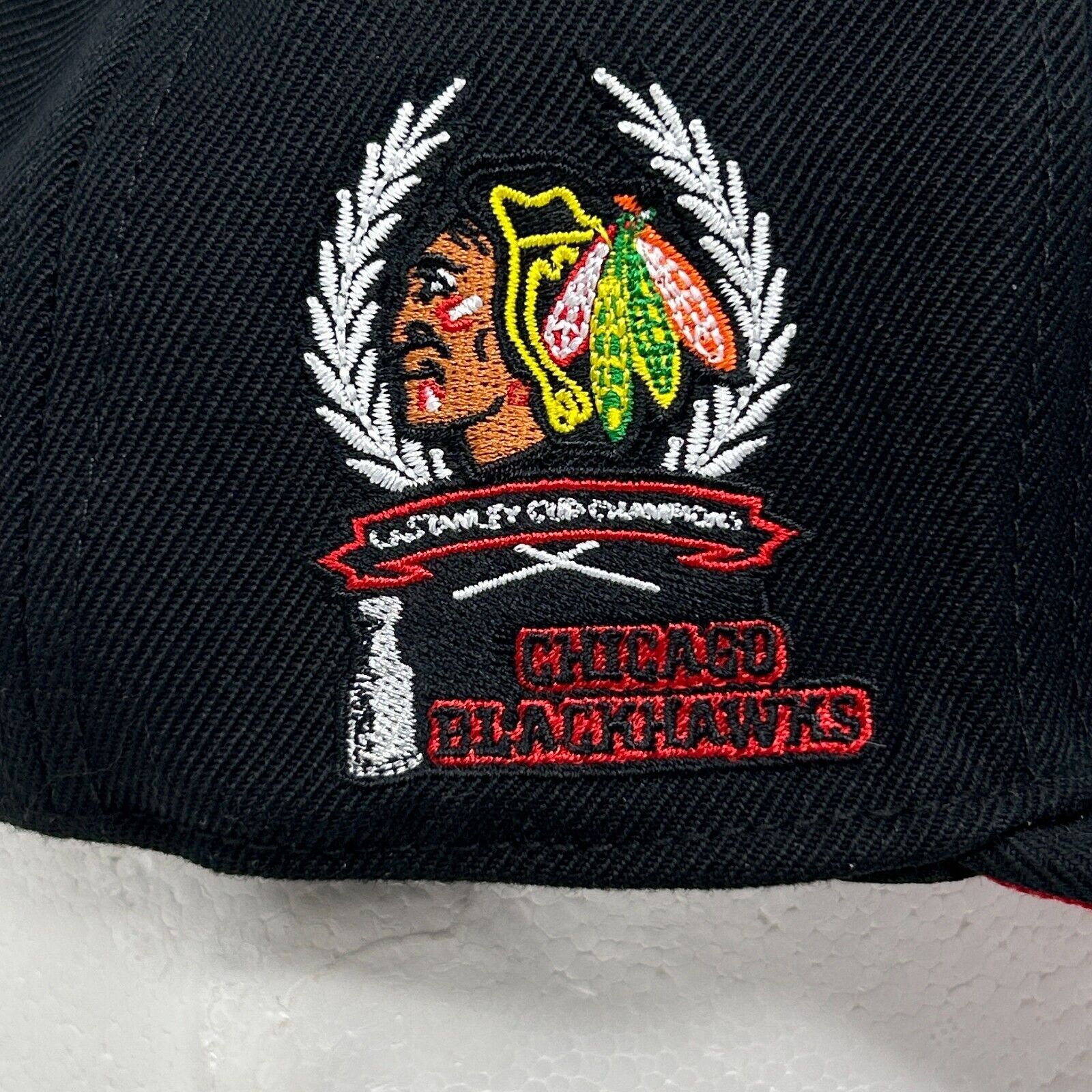 Pro Standard Chicago Blackhawks Hat Baseball Cap Stanley Cup Black Size ONE SIZE - 8 Thumbnail