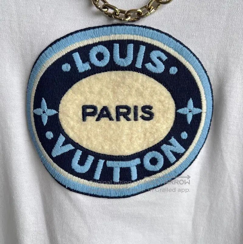 Louis Vuitton White Cotton Women's T.