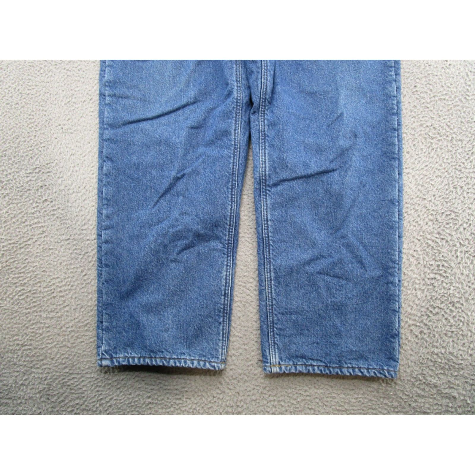 Carhartt Carhartt Jeans Men's 42x30 Blue Denim Fleece Lined Black Workwear Outdoor Size US 42 / EU 58 - 2 Thumbnail