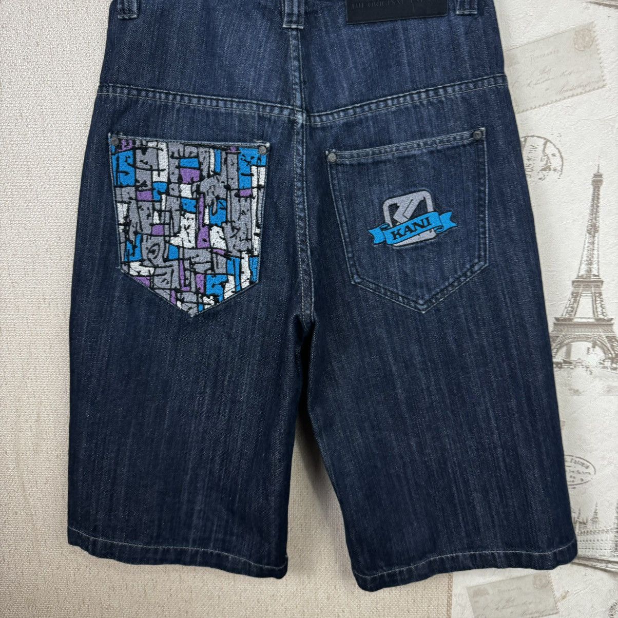 Karl Kani Vintage Karl Kani Shorts Denim 30 Streetwear Rap Jnco Size US 30 / EU 46 - 8 Thumbnail