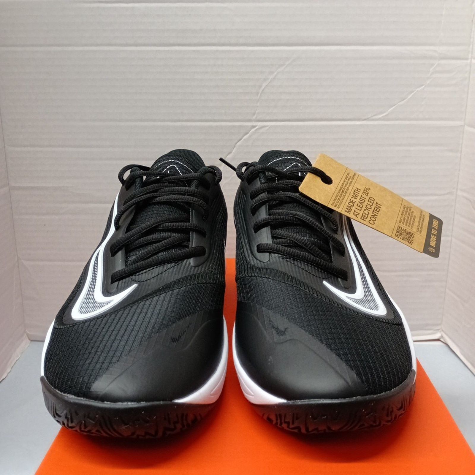 Nike Men's Nike Precision VII Basketball Sneakers Size 8.5 Black Size US 8.5 / EU 41-42 - 2 Thumbnail