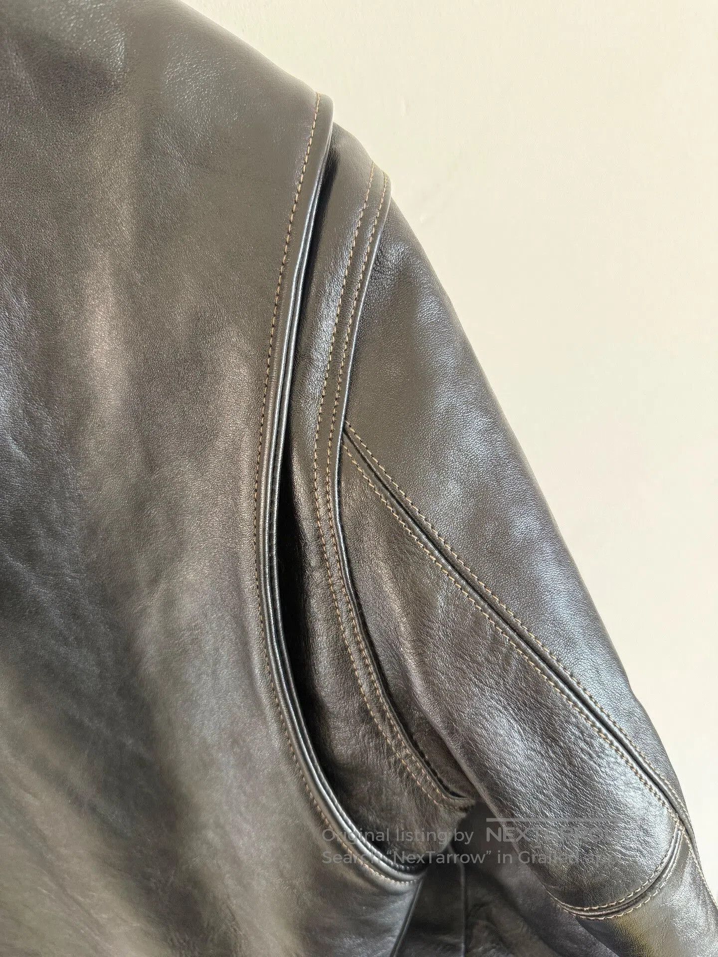 TOYS McCOY McCoy Brown Leather Jacket Limited Edition. Size US S / EU 44-46 / 1 - 5 Thumbnail