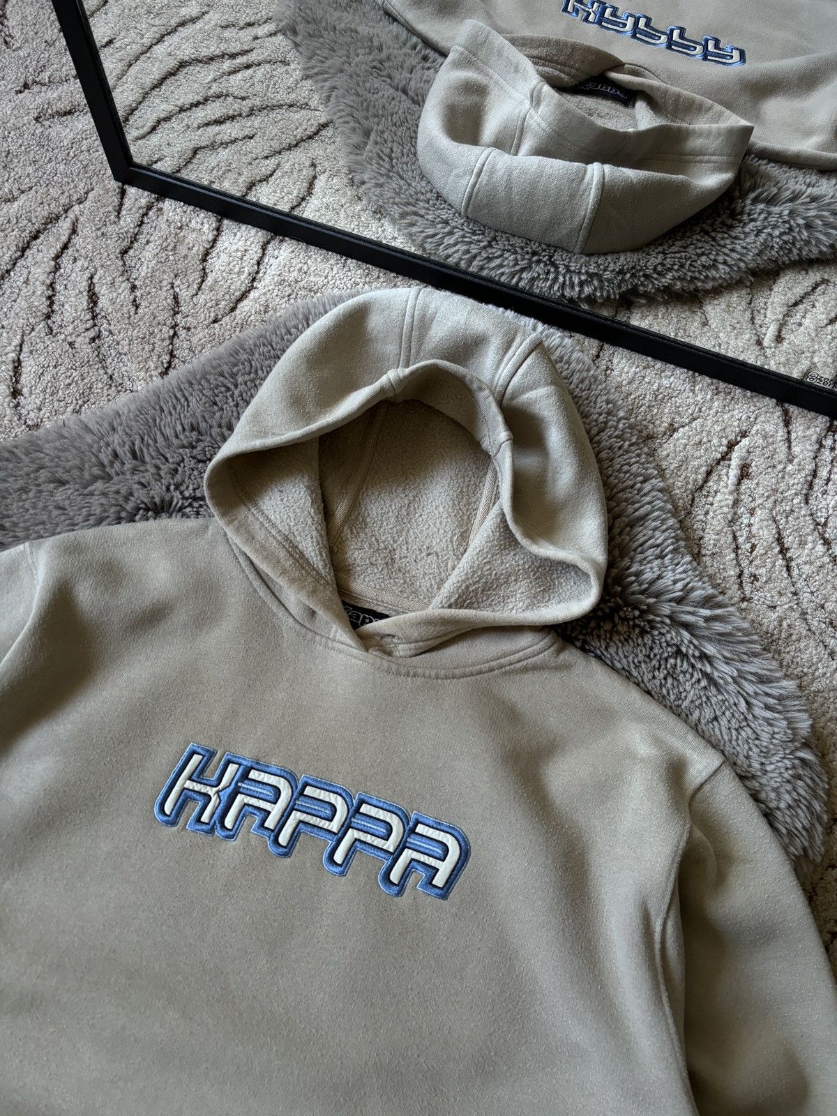 Kappa × Vintage Kappa Vintage boxy hoodie spell out crewneck sweatshirt Size US XL / EU 56 / 4 - 3 Thumbnail