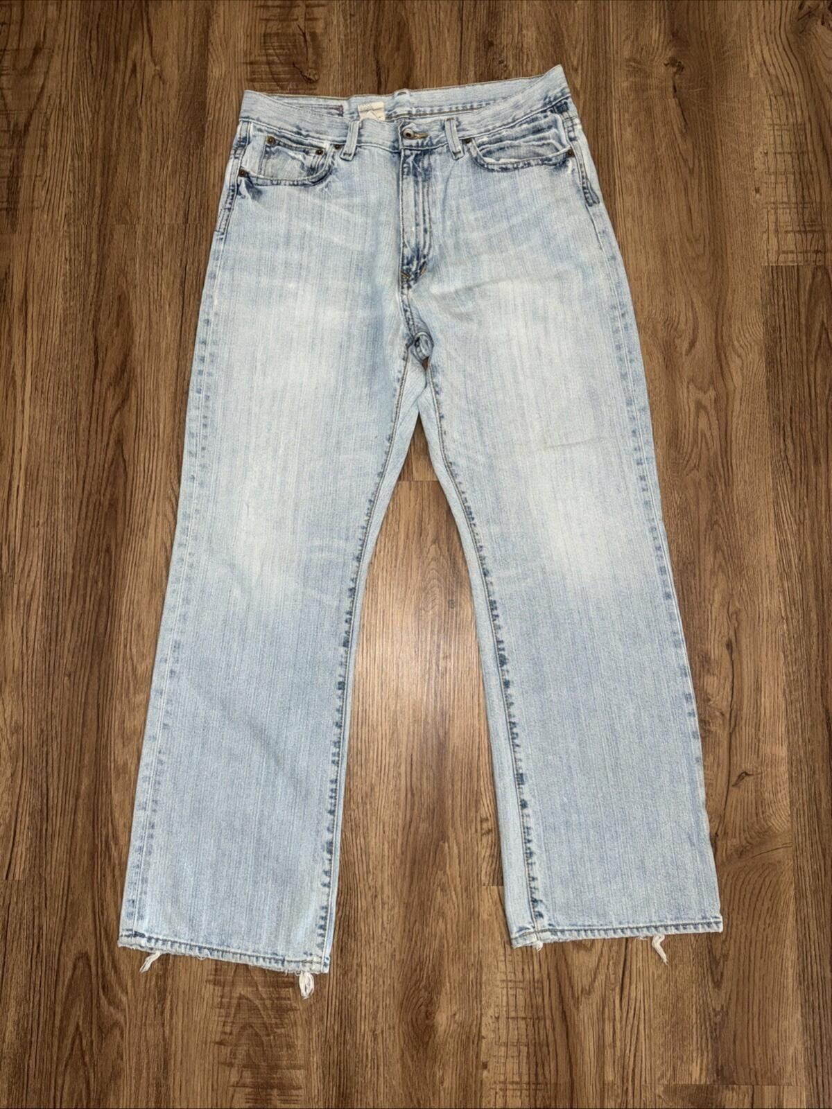 X2 Vtg Y2K X2 Jeans Men Loose Bootcut Blue 34x32 M42 Size US 34 / EU 50 - 2 Thumbnail