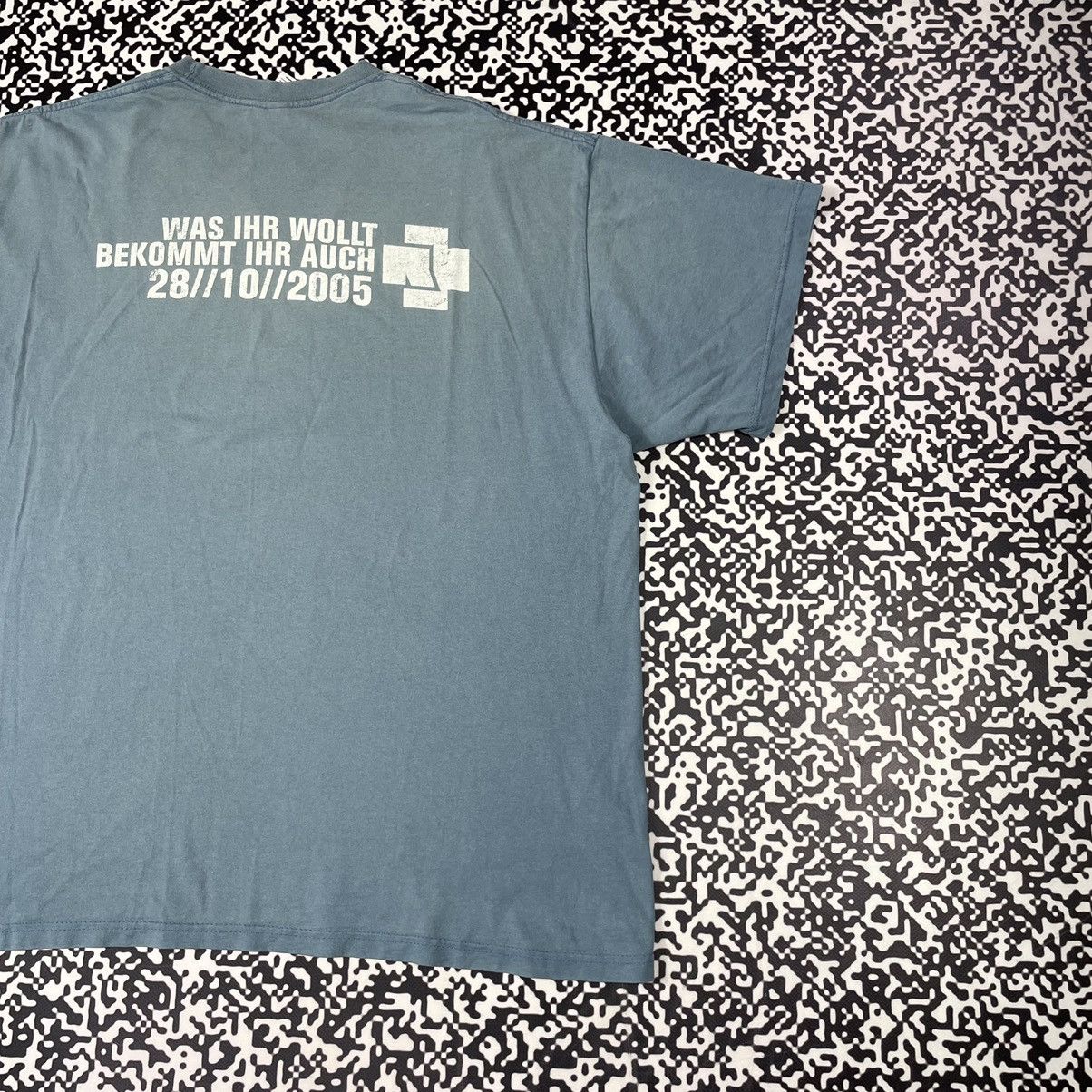 Band Tees × Vintage Vintage 00s Rammstein RosenRot 2005 Band Rock T-shirt Size US XL / EU 56 / 4 - 10 Thumbnail