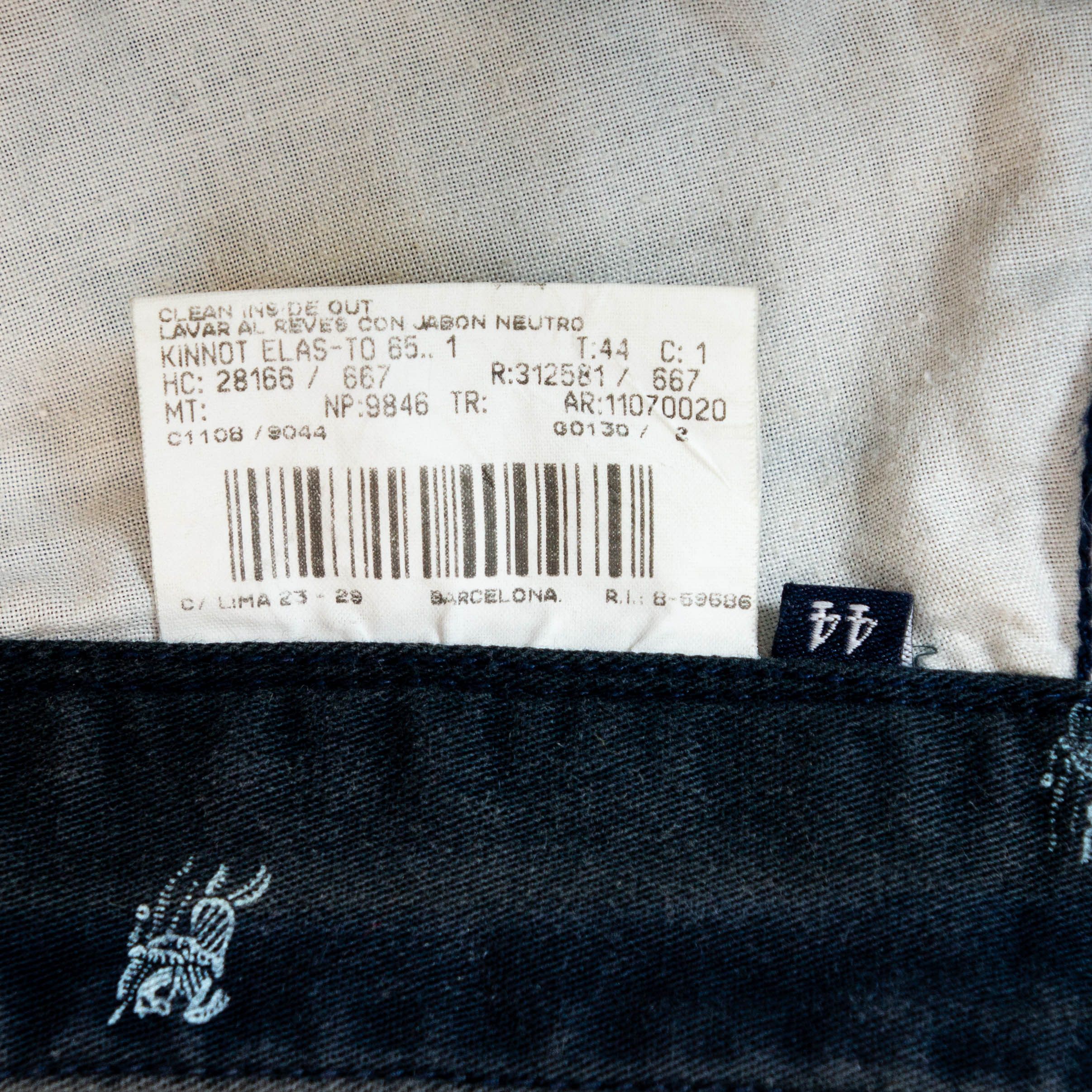 Burberry BURBERRY Monogram Pants Blue Vintage 00s Size 30" / US 8 / IT 44 - 9 Thumbnail