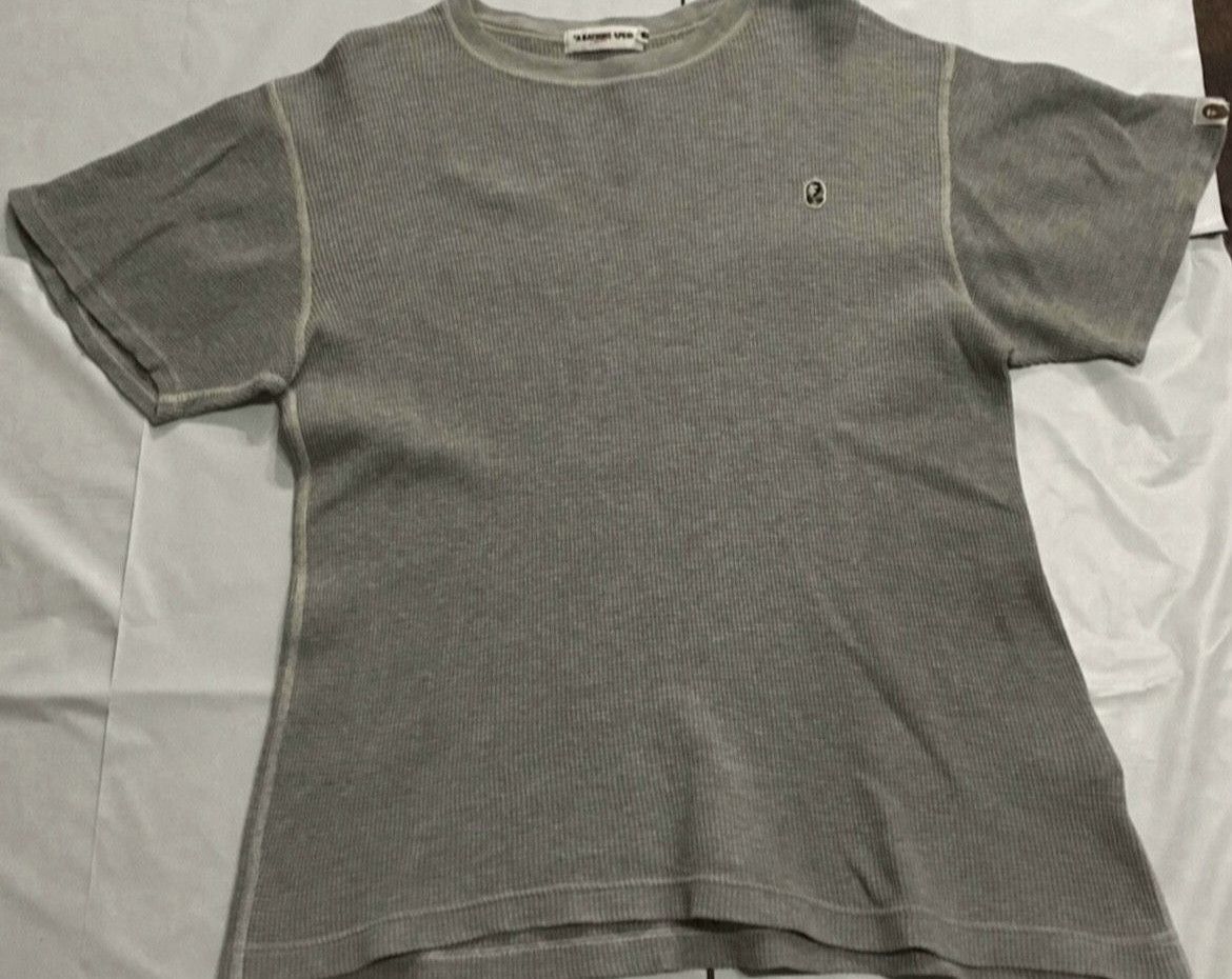 Bape Bape thermal tee shirt Size US M / EU 48-50 / 2 - 1 Thumbnail