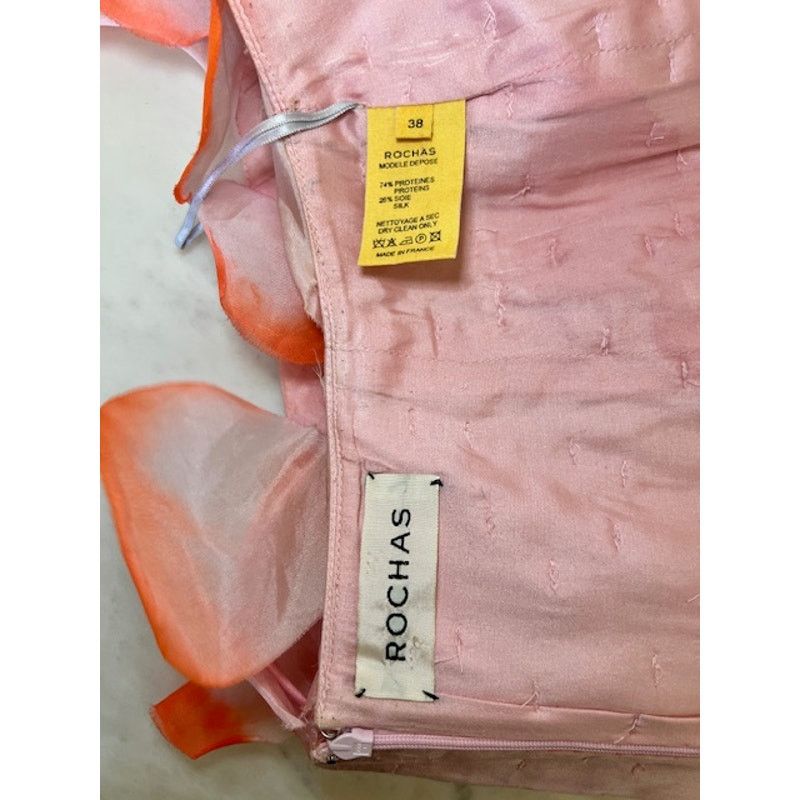 Rochas Masterpiece! Fall 2003 RTW ROCHAS 8K Petal Skirt - Look 35 Size 27" / US 4 / IT 40 - 6 Thumbnail