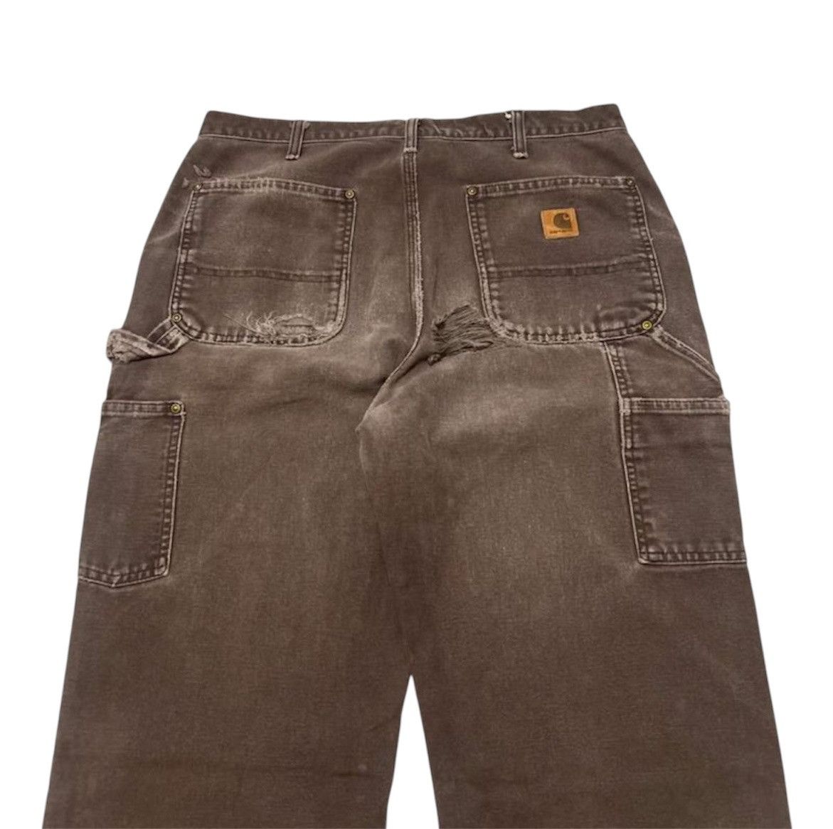 Carhartt Distressed Carhartt Double Knee Carpenter Pants Size US 34 / EU 50 - 4 Thumbnail