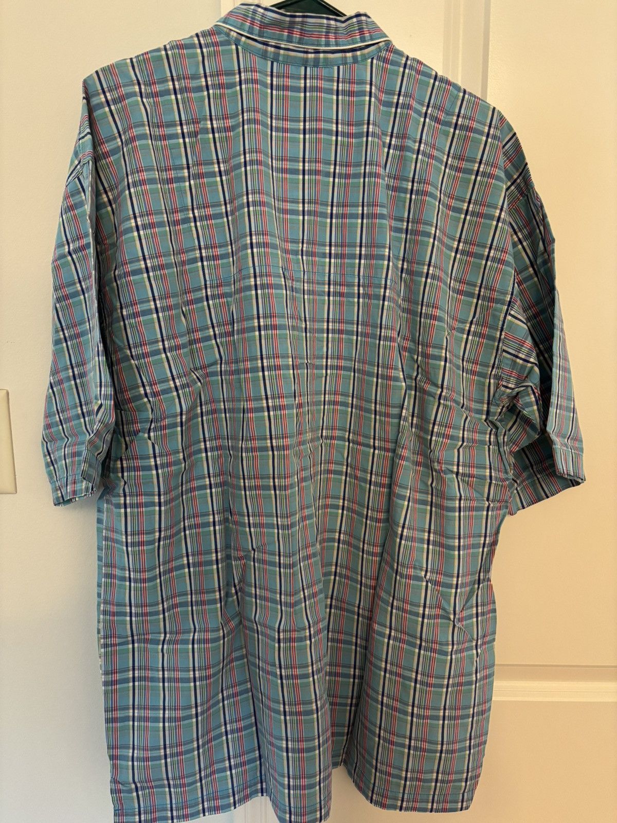 Polo Ralph Lauren Polo Ralph Lauren Plaid Woven Blue Pajama Shirt - L Size US L / EU 52-54 / 3 - 6 Thumbnail