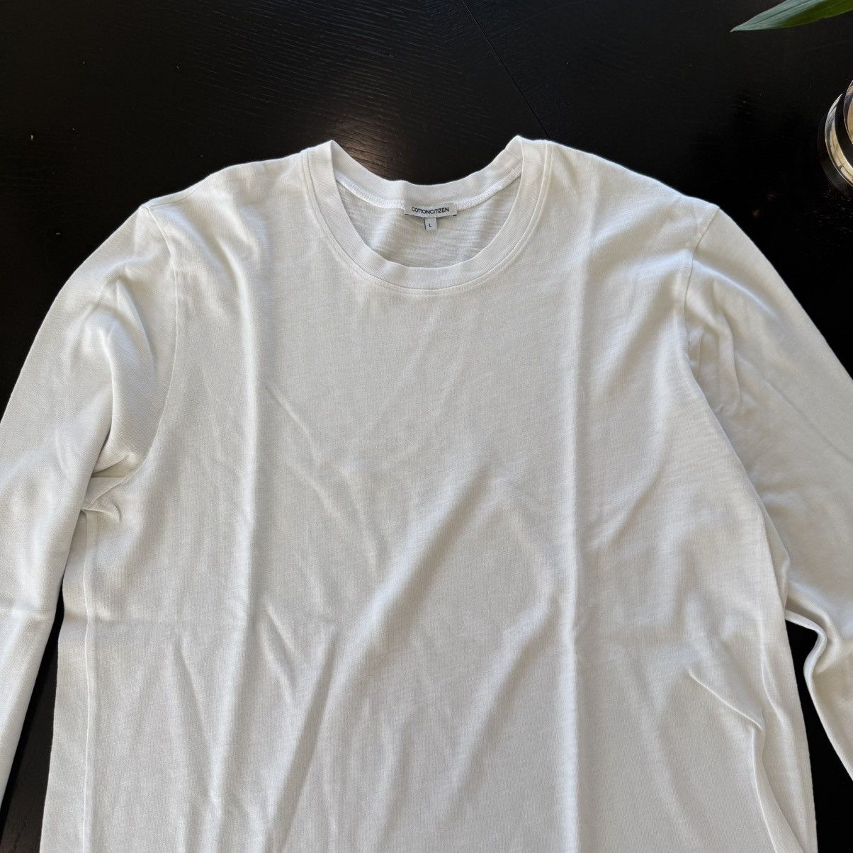COTTONCITIZEN Cotton Citizen White Long Sleeve Top Size Large Size US L / EU 52-54 / 3 - 2 Thumbnail