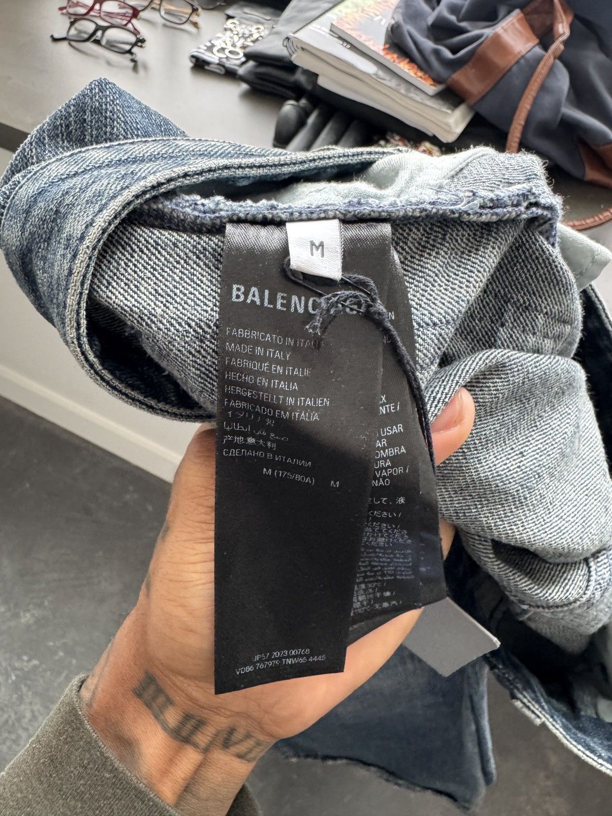 Balenciaga Balenciaga Double Leg Denim Size US 34 / EU 50 - 7 Thumbnail