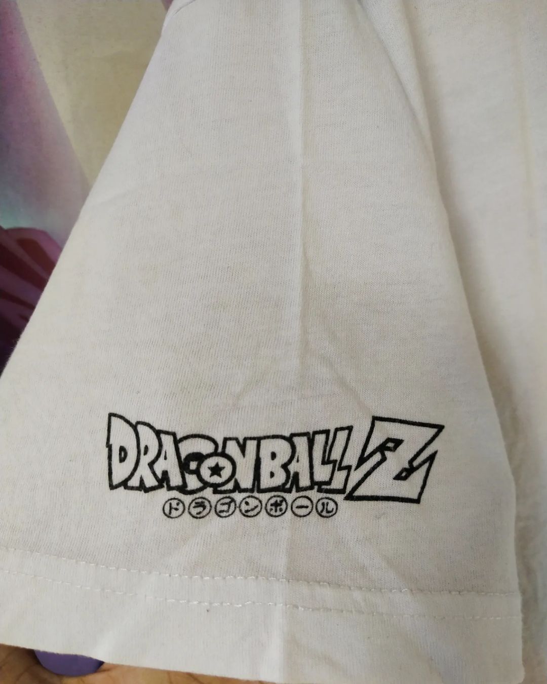 Anime × Japanese Brand Dragon Ball Karin White Big Print Anime Tees Size US L / EU 52-54 / 3 - 4 Thumbnail