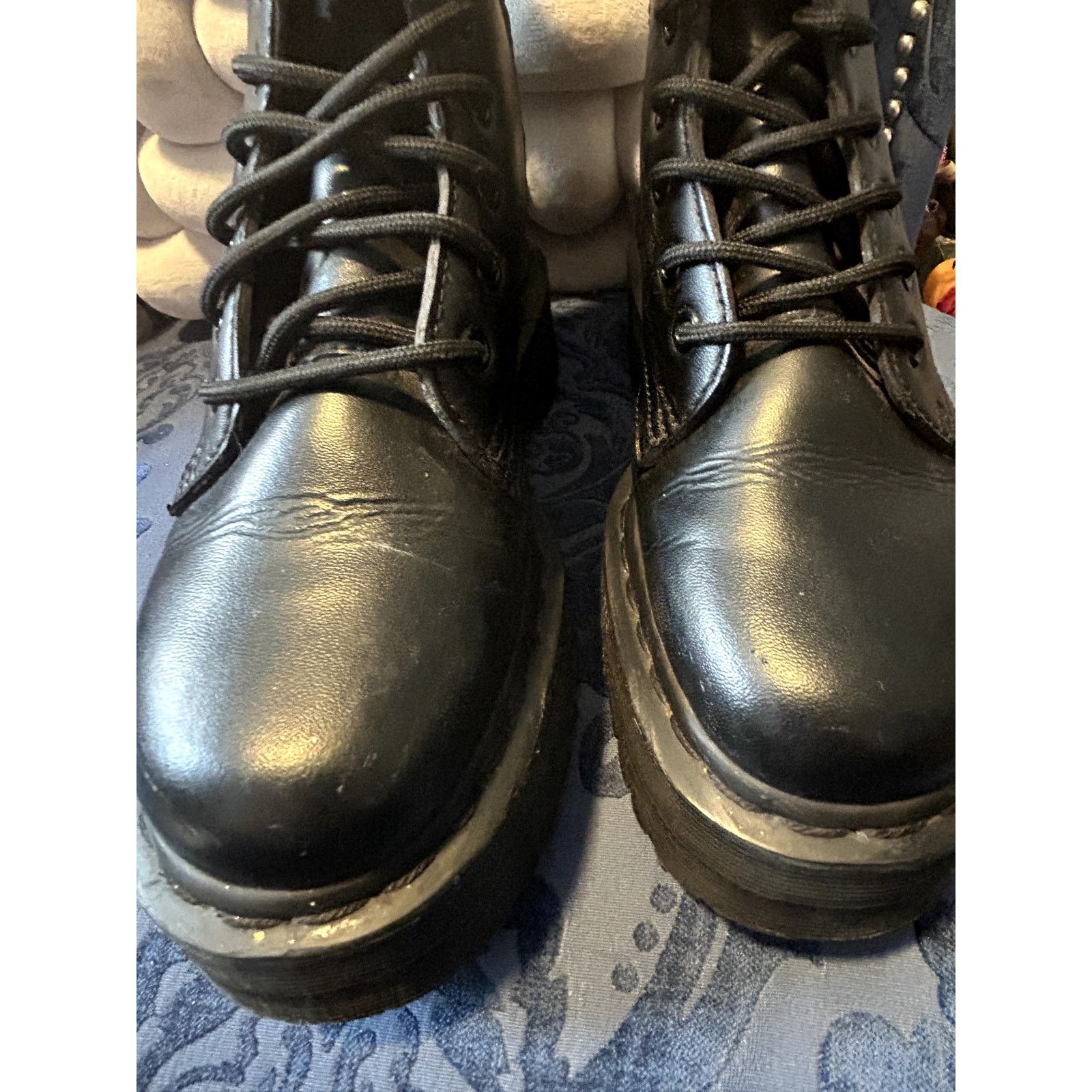 Dr. Martens Dr Martens V Jadon II Mono Size 7/EU 38 Size US 7 / IT 37 - 4 Thumbnail
