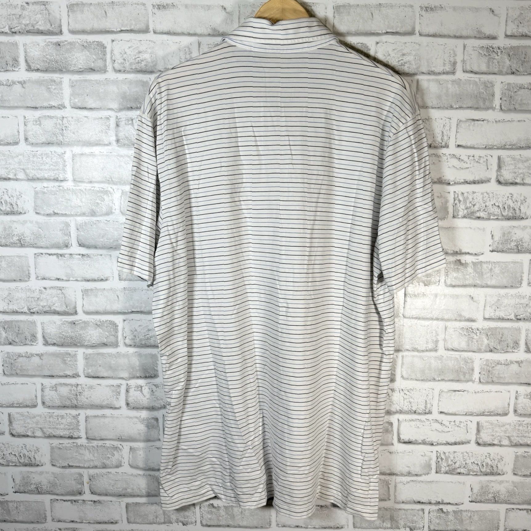 Ralph Lauren Polo Golf Ralph Lauren Stretch Lisle Striped Polo Golf Shirt Mens XL Multicolor Striped Athletic Fit Polo Shirt Mens XL Polo Golf Size US XL / EU 56 / 4 - 5 Thumbnail