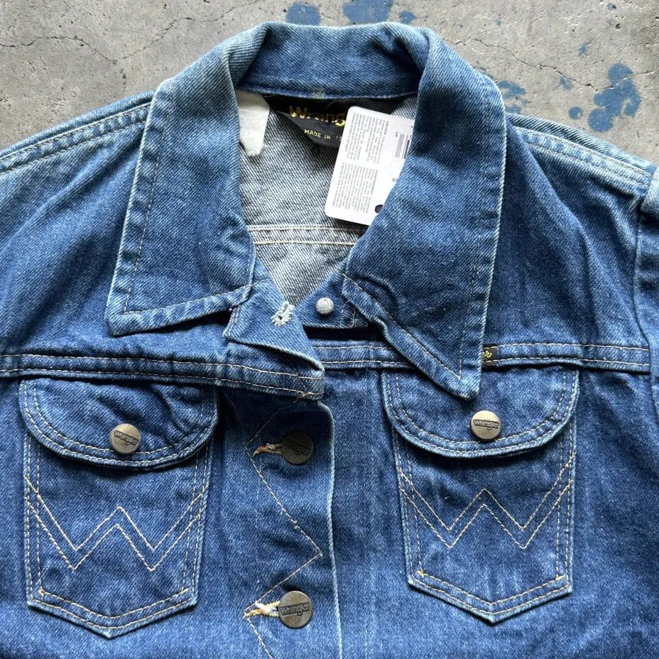 Wrangler Vintage 60s Wrangler 14 OZ Sanforized Denim Jacket Size XS Size US XS / EU 42 / 0 - 3 Thumbnail