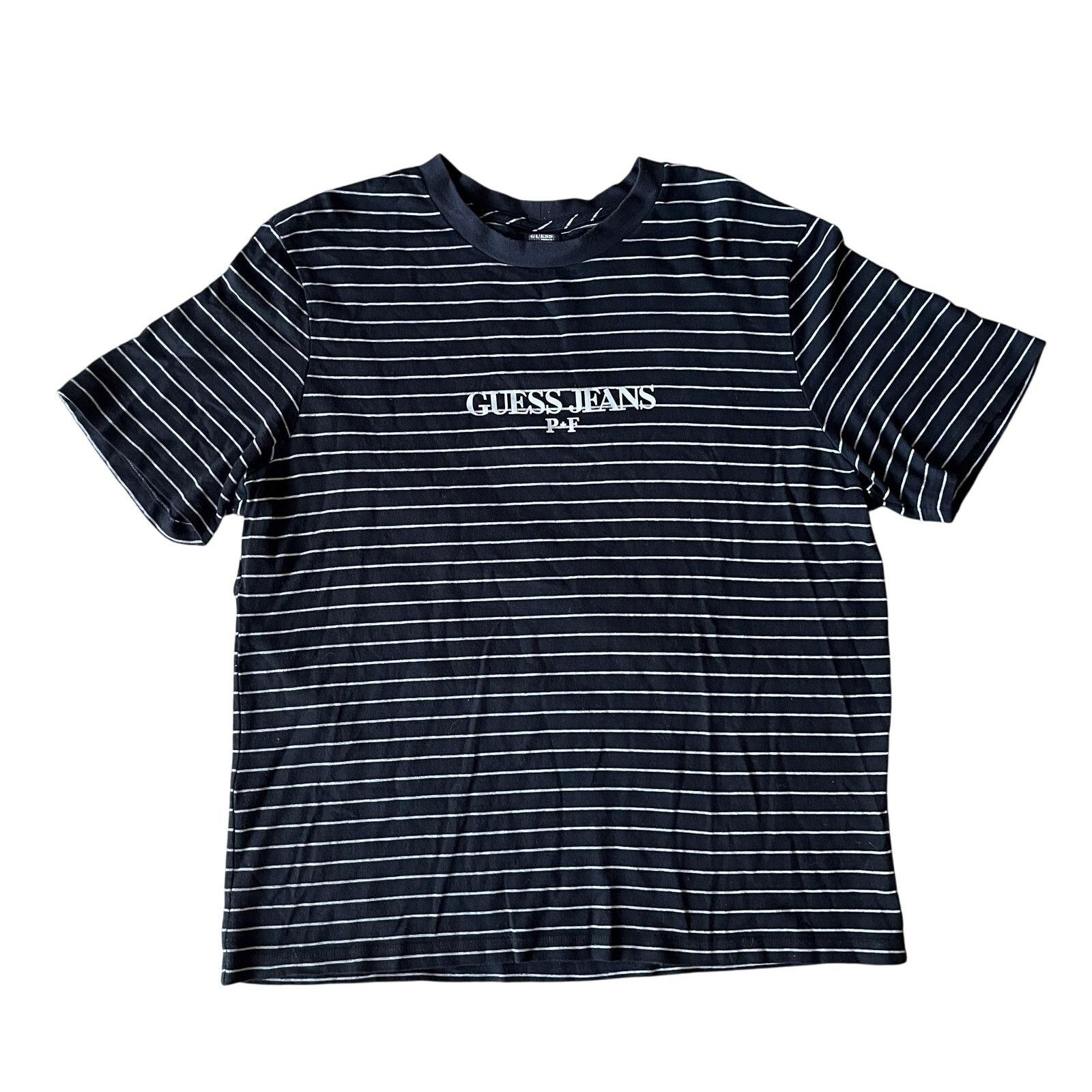 Guess Guess × Places + Faces 2018 Collab 3M Reflective T Shirt XL Size US XL / EU 56 / 4 - 1 Thumbnail