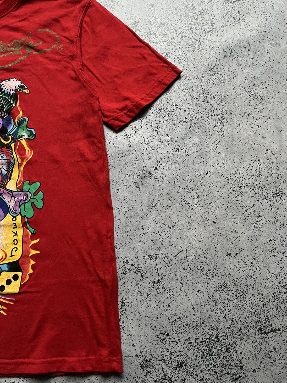 Ed Hardy Vintage Ed Hardy By Christian Audigier T-shirt Big Logo Tee Size US M / EU 48-50 / 2 - 3 Thumbnail