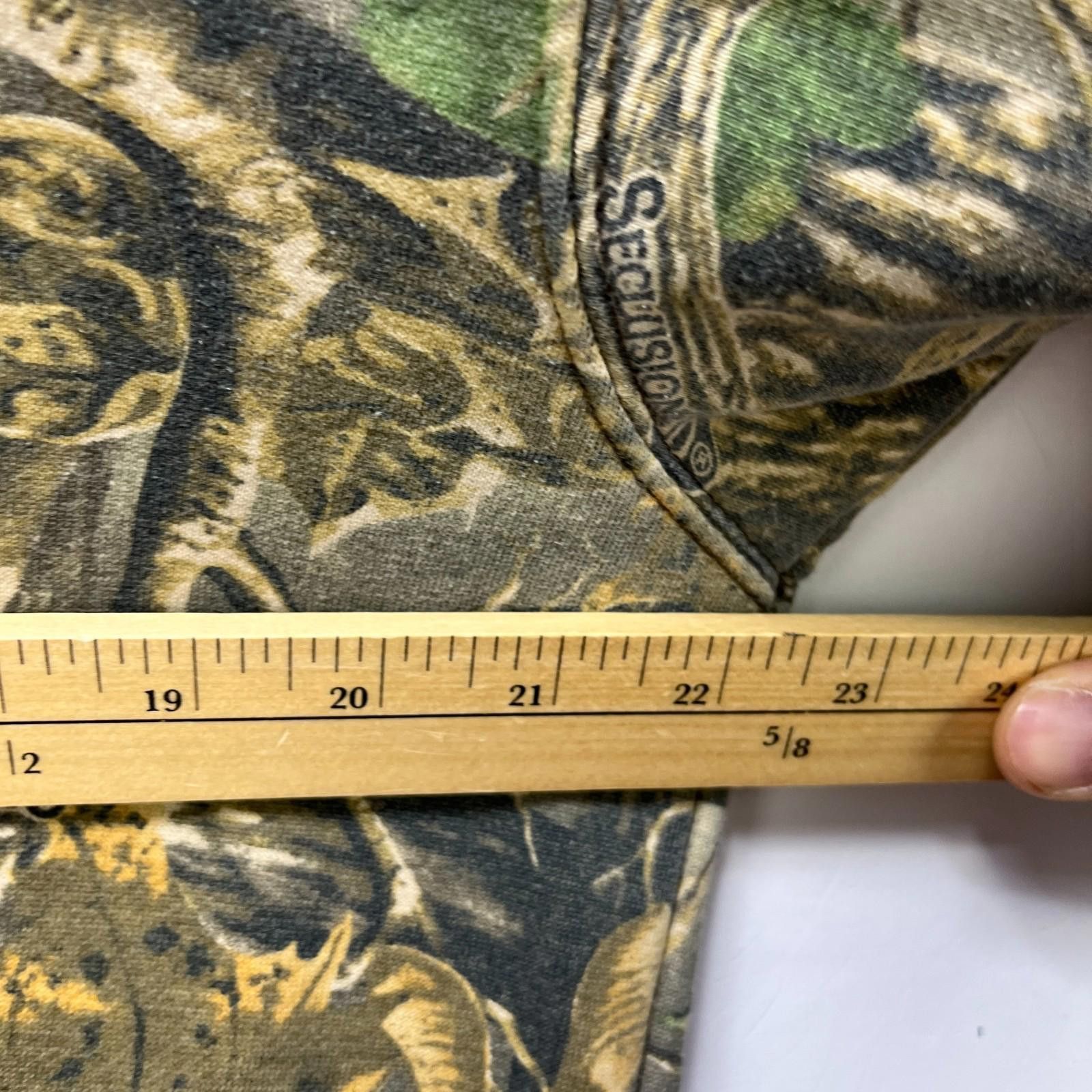 Cabelas Vintage Realtree Camo Cabelas Outdoors Hoodie Womens Medium Size ONE SIZE - 6 Thumbnail