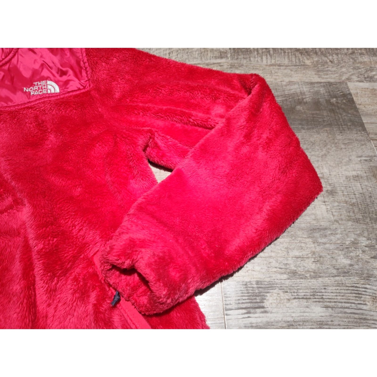 The North Face The North Face Womens Jacket Small Fleece Full Zip Hooded Pink Size S / US 4 / IT 40 - 3 Thumbnail