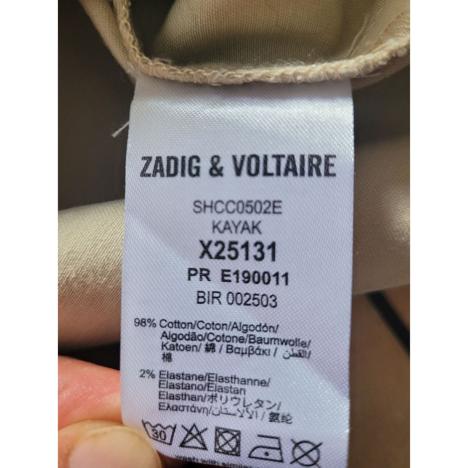 Zadig & Voltaire Zadig&Voltaire womens camo military multipocket shirt jacket Size S / US 4 / IT 40 - 8 Thumbnail