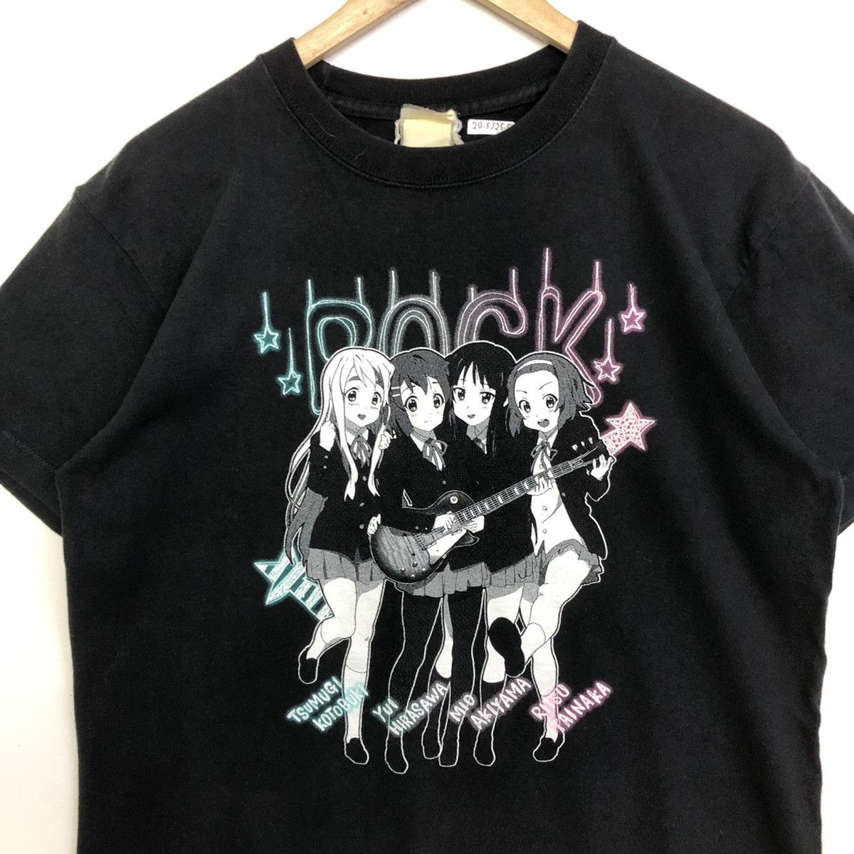 Anime Vintage K-On X Cospa Anime Band Line-Up Grafiti Tshirt Size US M / EU 48-50 / 2 - 2 Thumbnail
