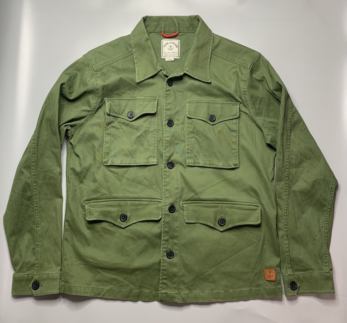 Iron & Resin Iron & Resin Military Button Down Jacket Size US XL / EU 56 / 4 - 1 Thumbnail